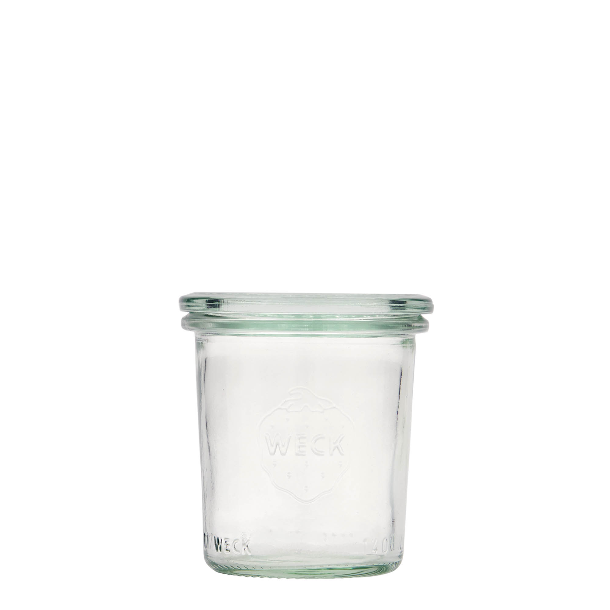 140 ml WECK-kaatopurkki, suuaukko: pyöreä reuna