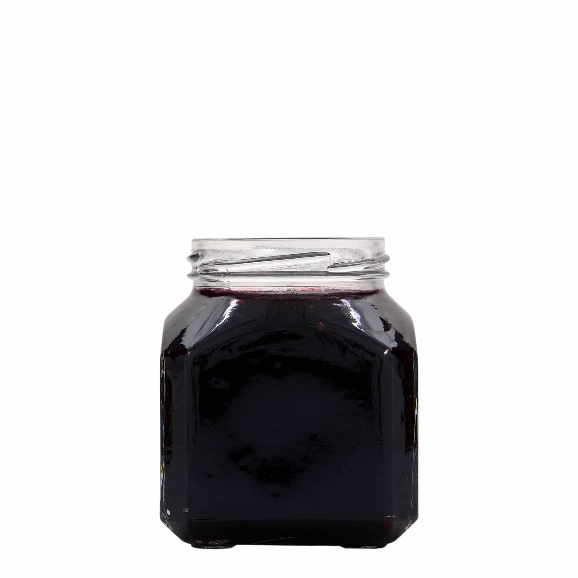 314 ml nelikulm. lasi 'Milano', suu: Twist-Off (TO 63)