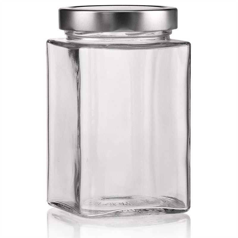 720 ml nelikulmainen lasi ”Ikarus”, suuaukko: Deep-Twist-off (DTO 82)