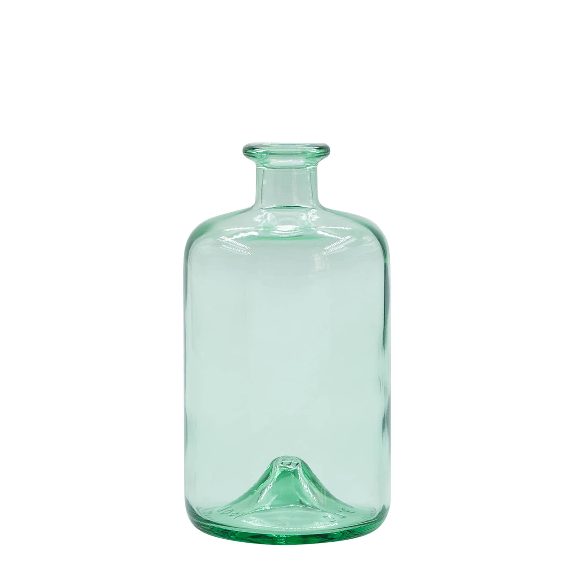 700 ml lasipullo 'Pharma', suuaukko: korkki