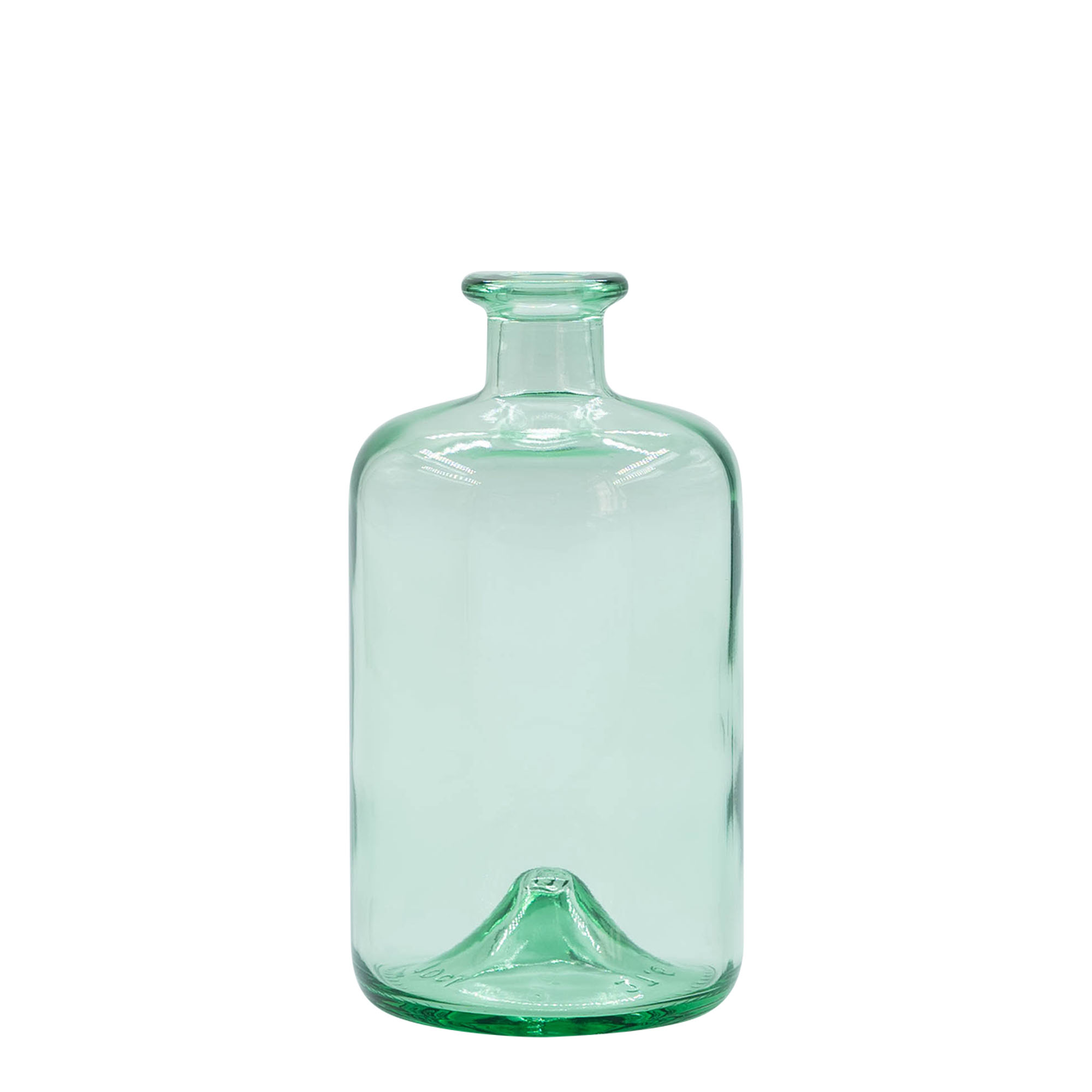 700 ml lasipullo ”Pharma”, suuaukko: korkki