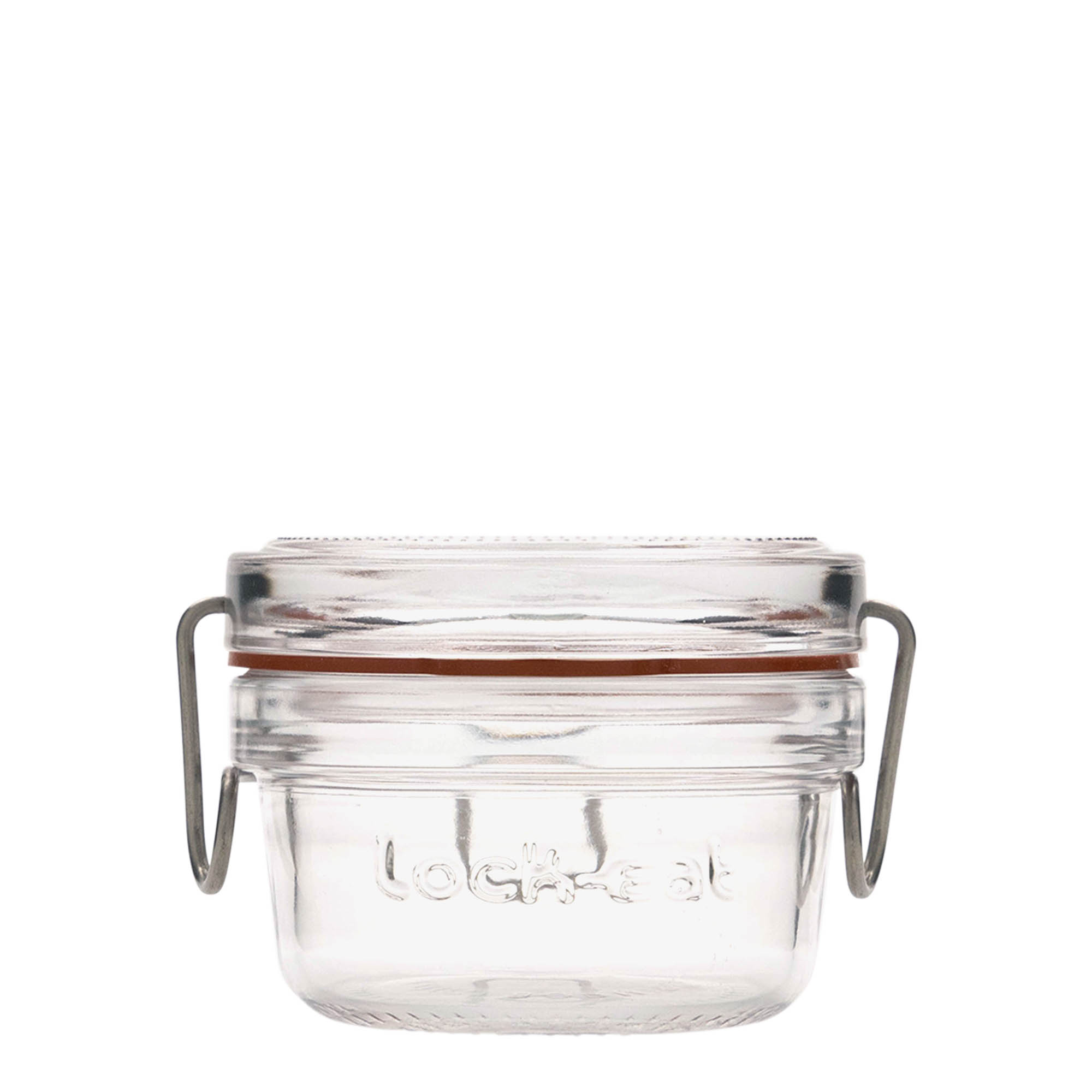 80 ml puristuskorkillinen lasipurkki 'Lock-Eat', suuaukko: puristuskorkki