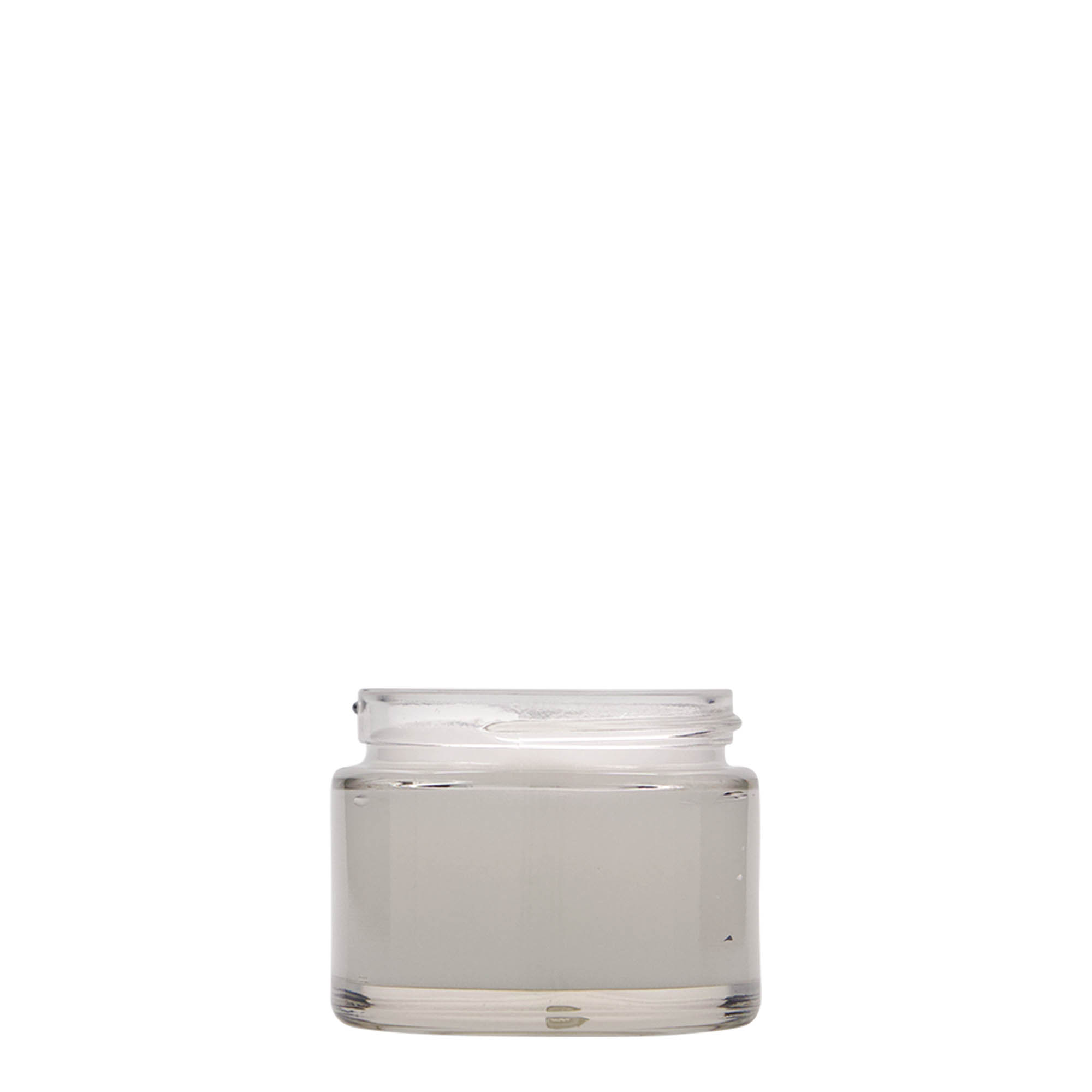 50 ml purkki 'Beauty', lasia, suuaukko: ruuvikorkki