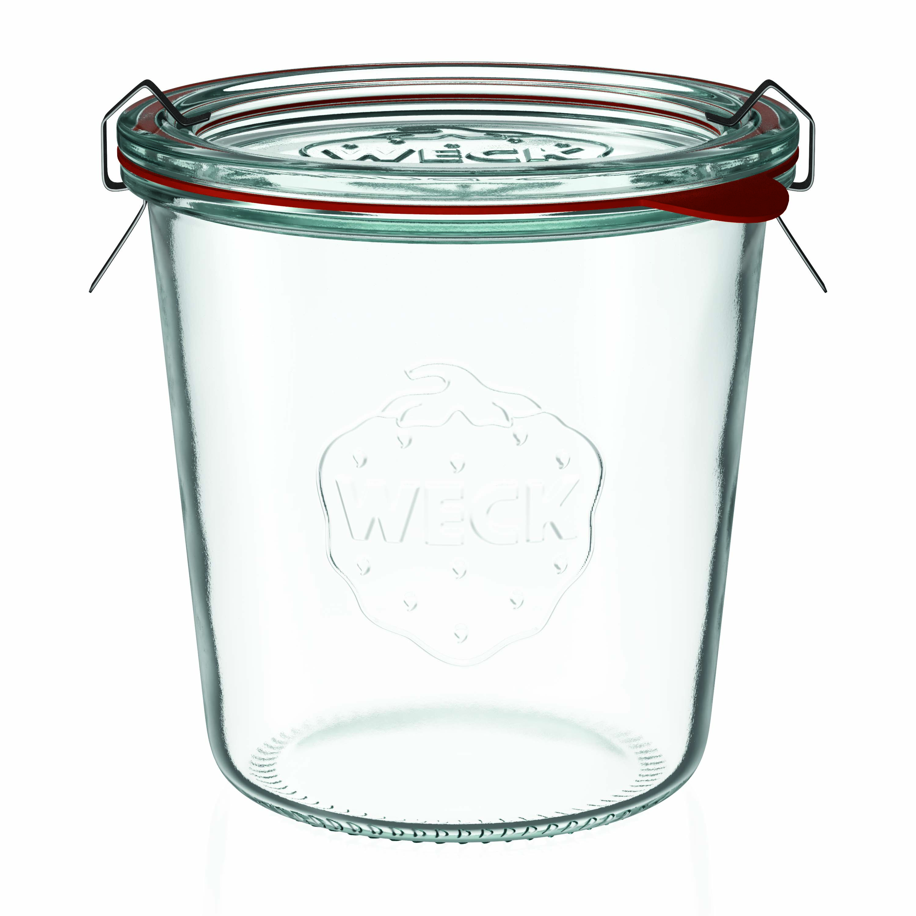 580 ml WECK-kaatopurkki, suuaukko: pyöreä reuna