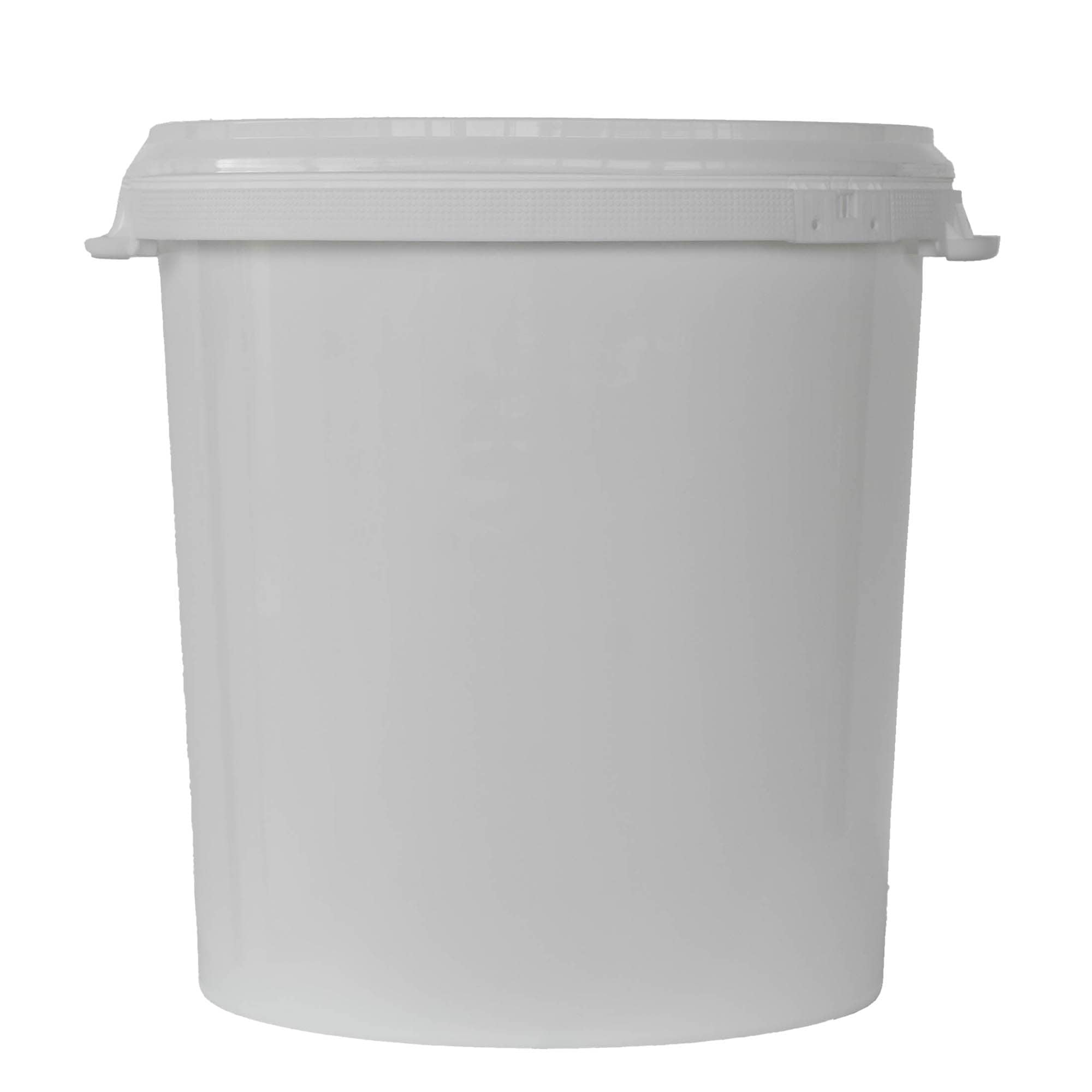 30 l ämpäri, PP-muovi, valkoinen