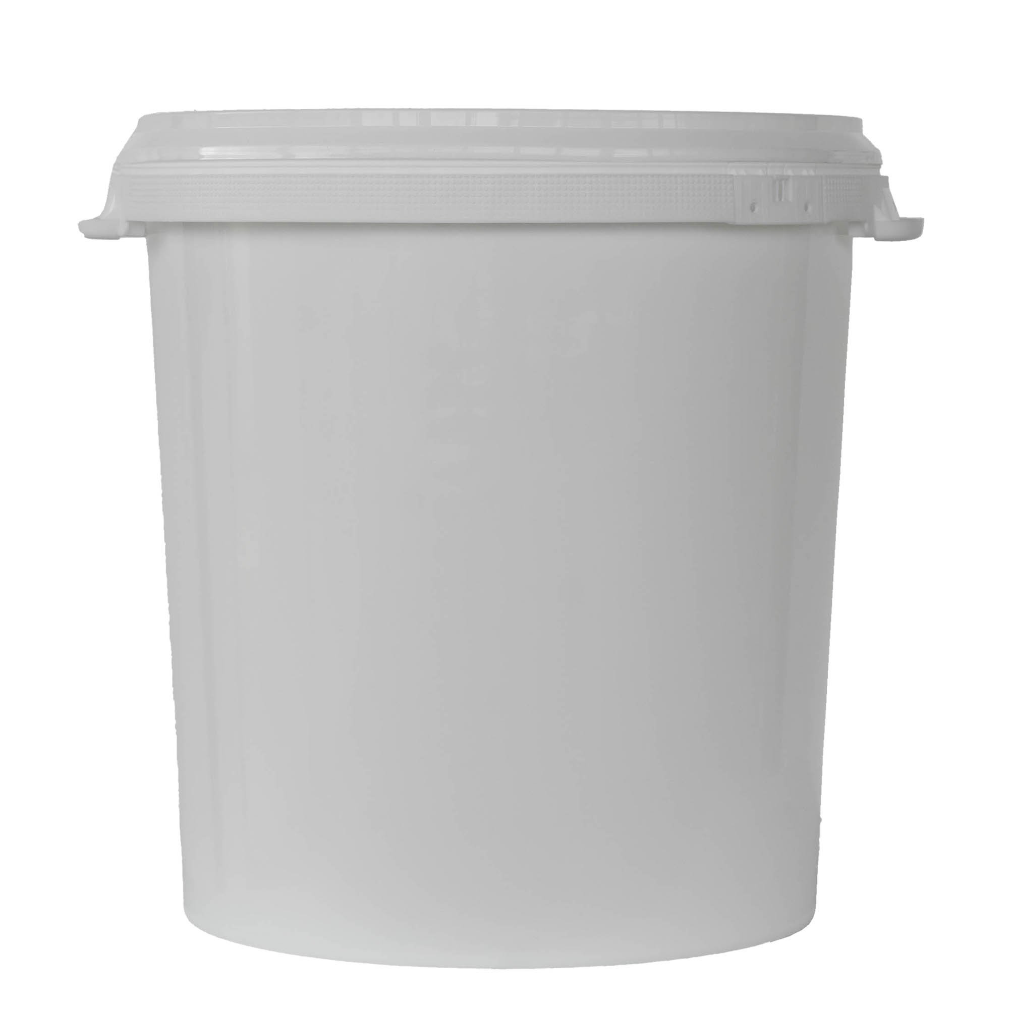 30 l ämpäri, PP-muovi, valkoinen