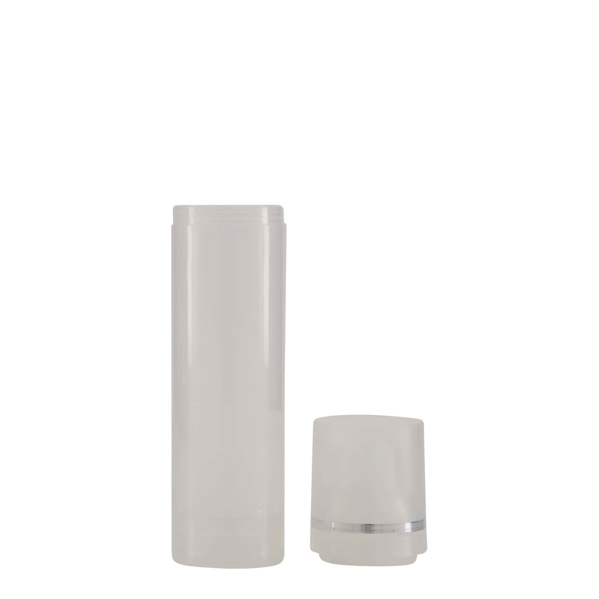75 ml Airless-annostelija 'Mezzo', PP-muovi, luonnonväri