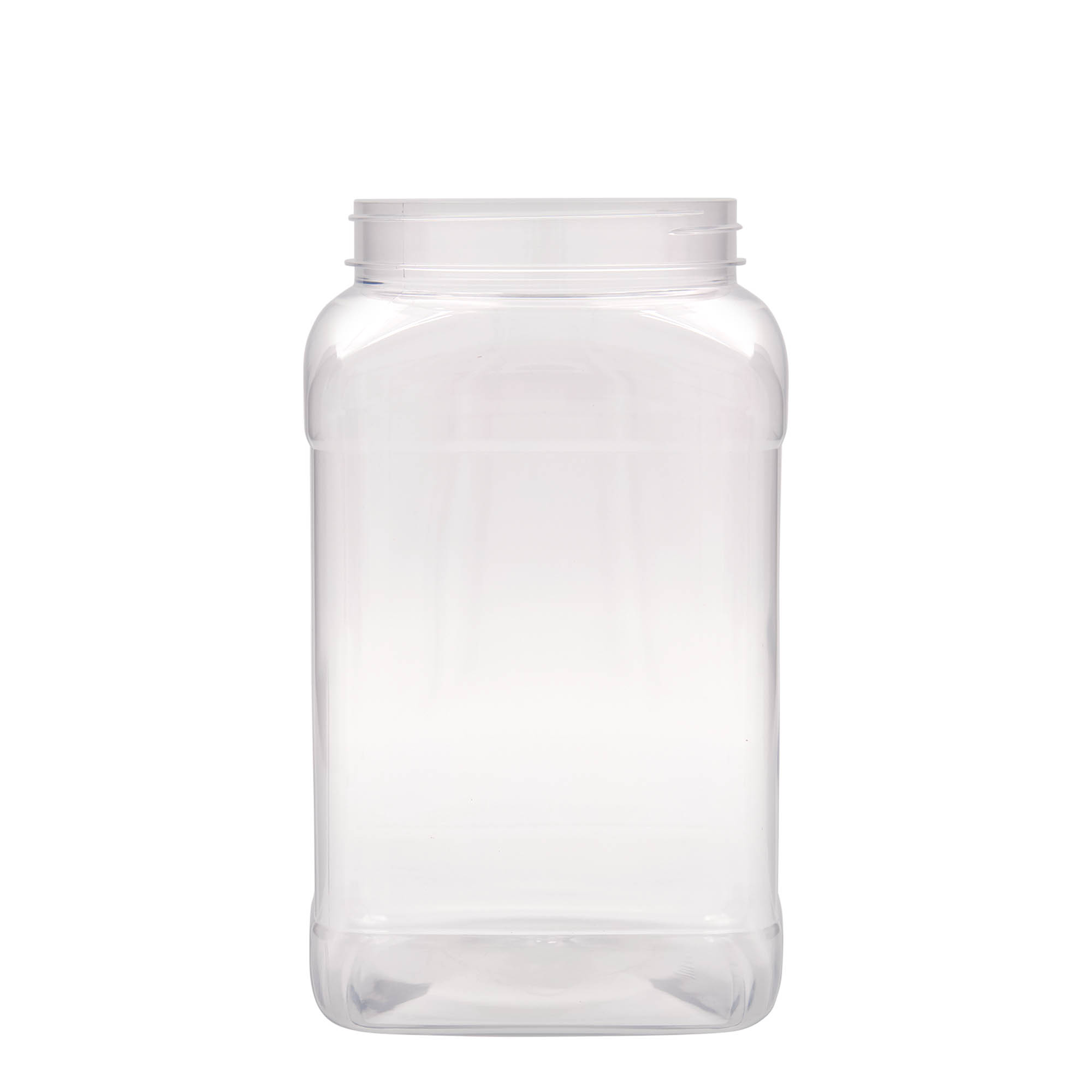 3.000 ml PET-purkki 'Dana', neliö, muovi, suuaukon koko: 110/400