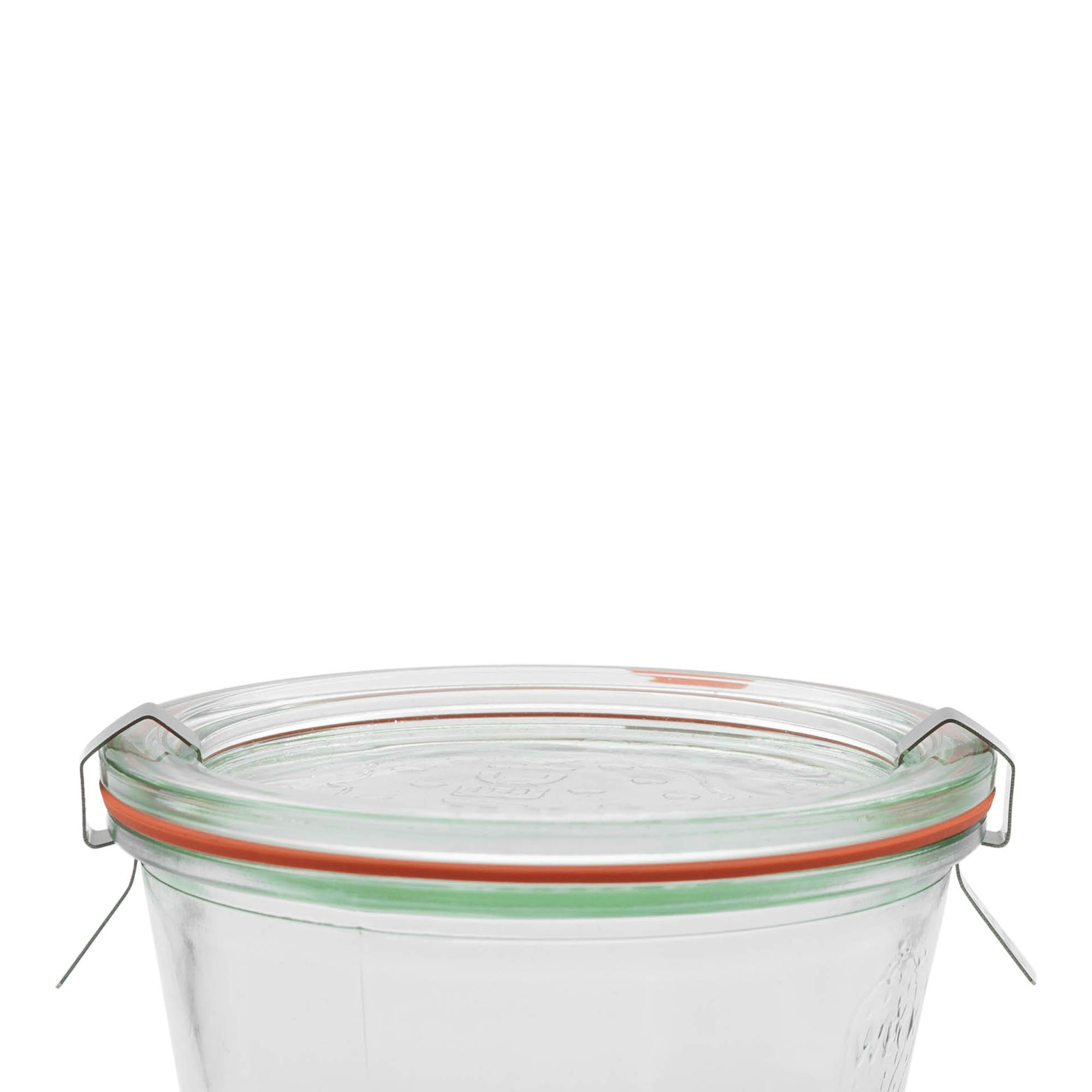 WECK-klipsi #, ruostumaton teräs, hopea