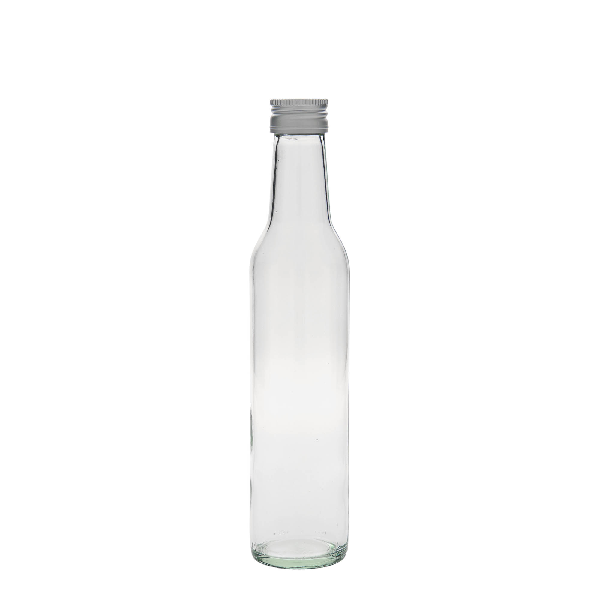 250 ml lasipullo 'Cilindrica', suuaukko: PP 28