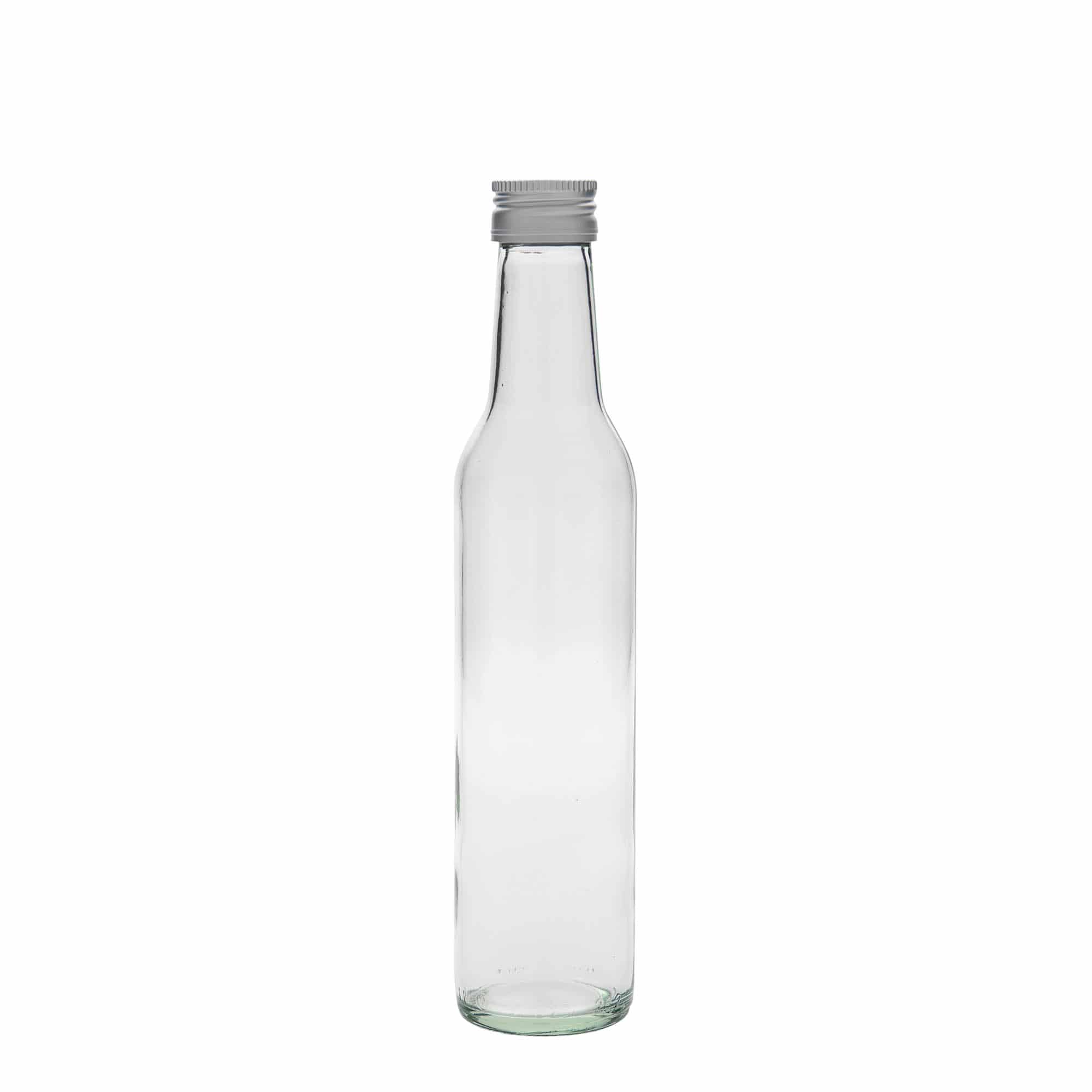 250 ml lasipullo 'Cilindrica', suuaukko: PP 28