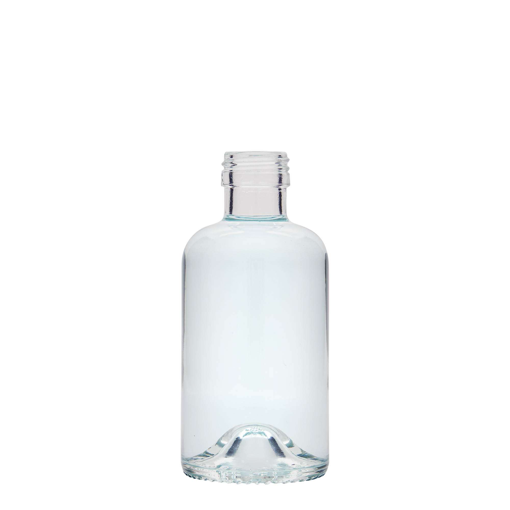 250 ml lasipullo apteekkarille, suuaukko: PP 31,5