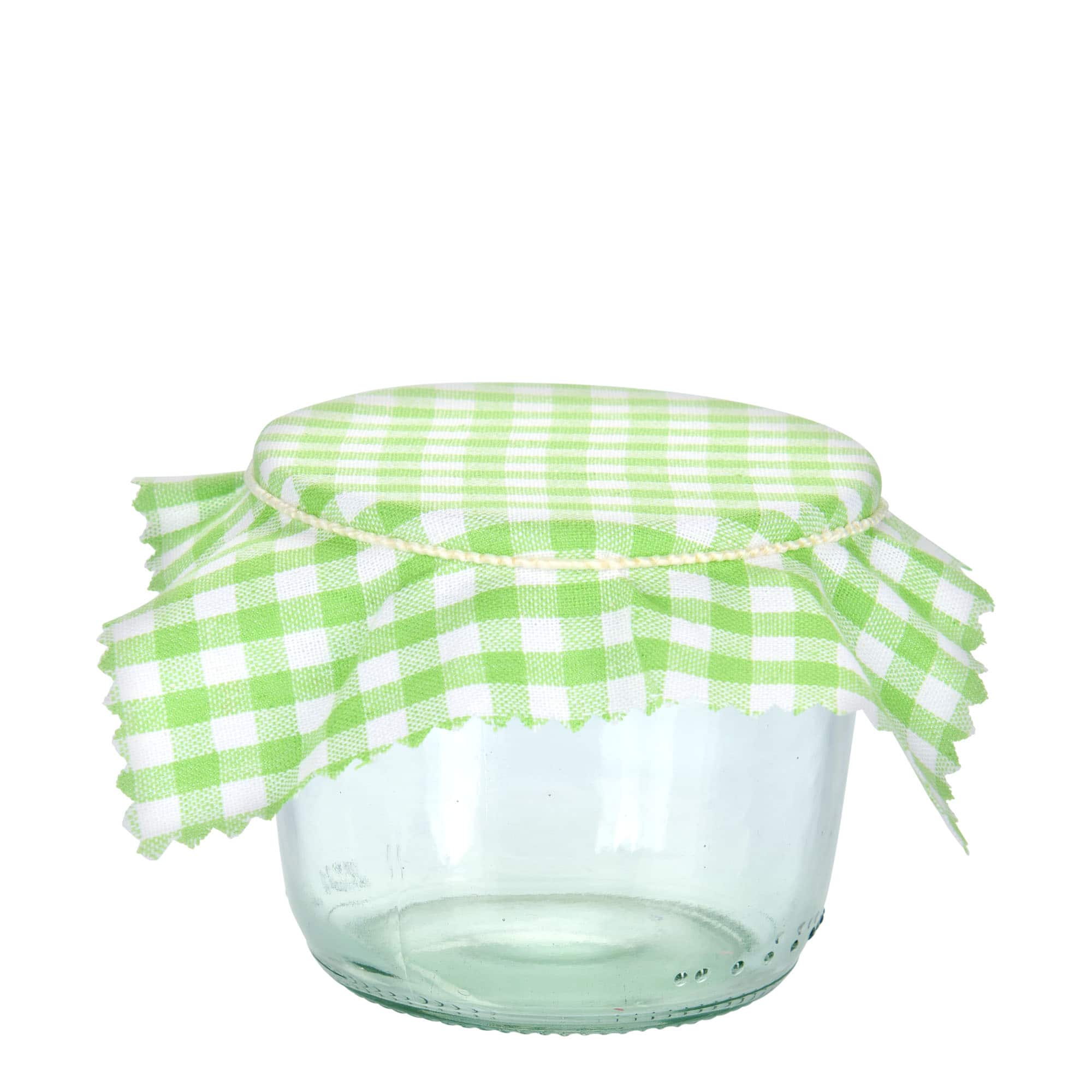 Kangaslautasliina ruudullinen 12x12, neliö, tekstiili, vaaleanvihreä, suuaukko: TO38-TO53