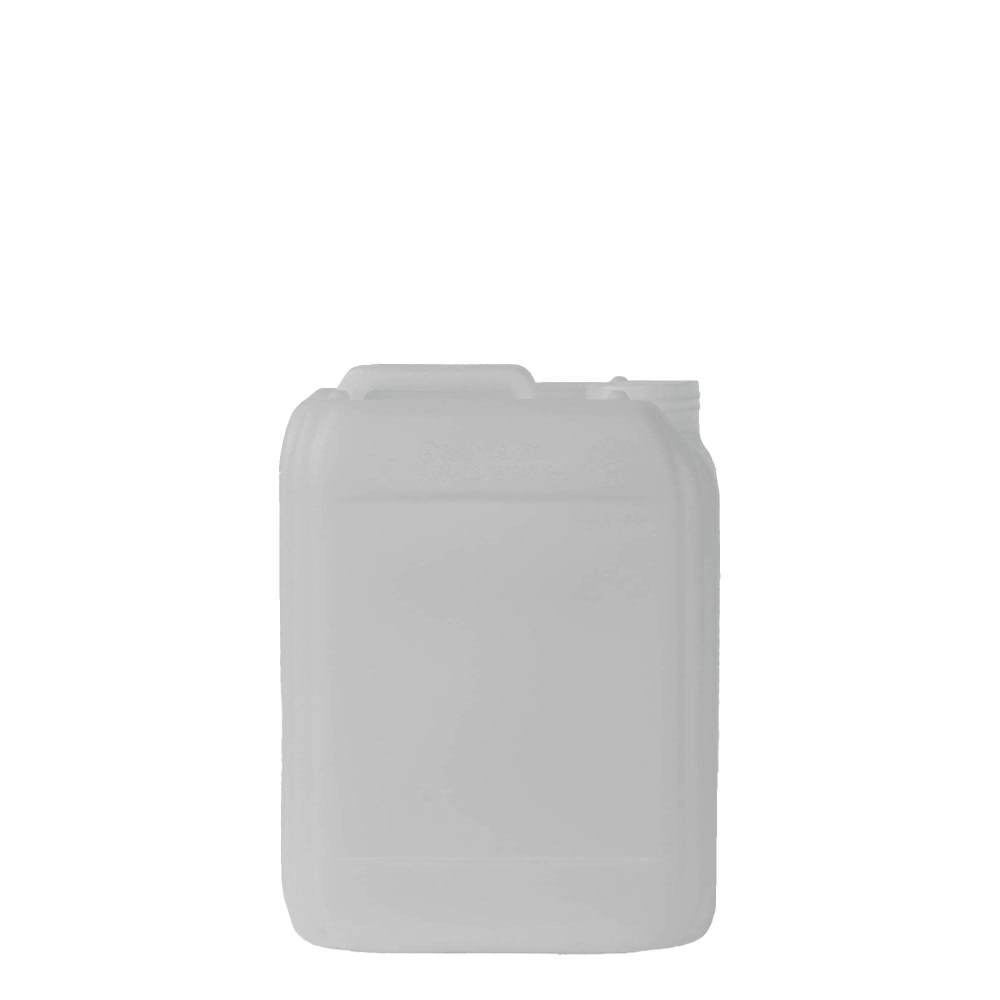 5 l kanisteri, nelikulm., HDPE-muovi, natur, suu: ND 55 5 l kanisteri, nelikulm., HDPE-muovi, natur, suu: ND 55