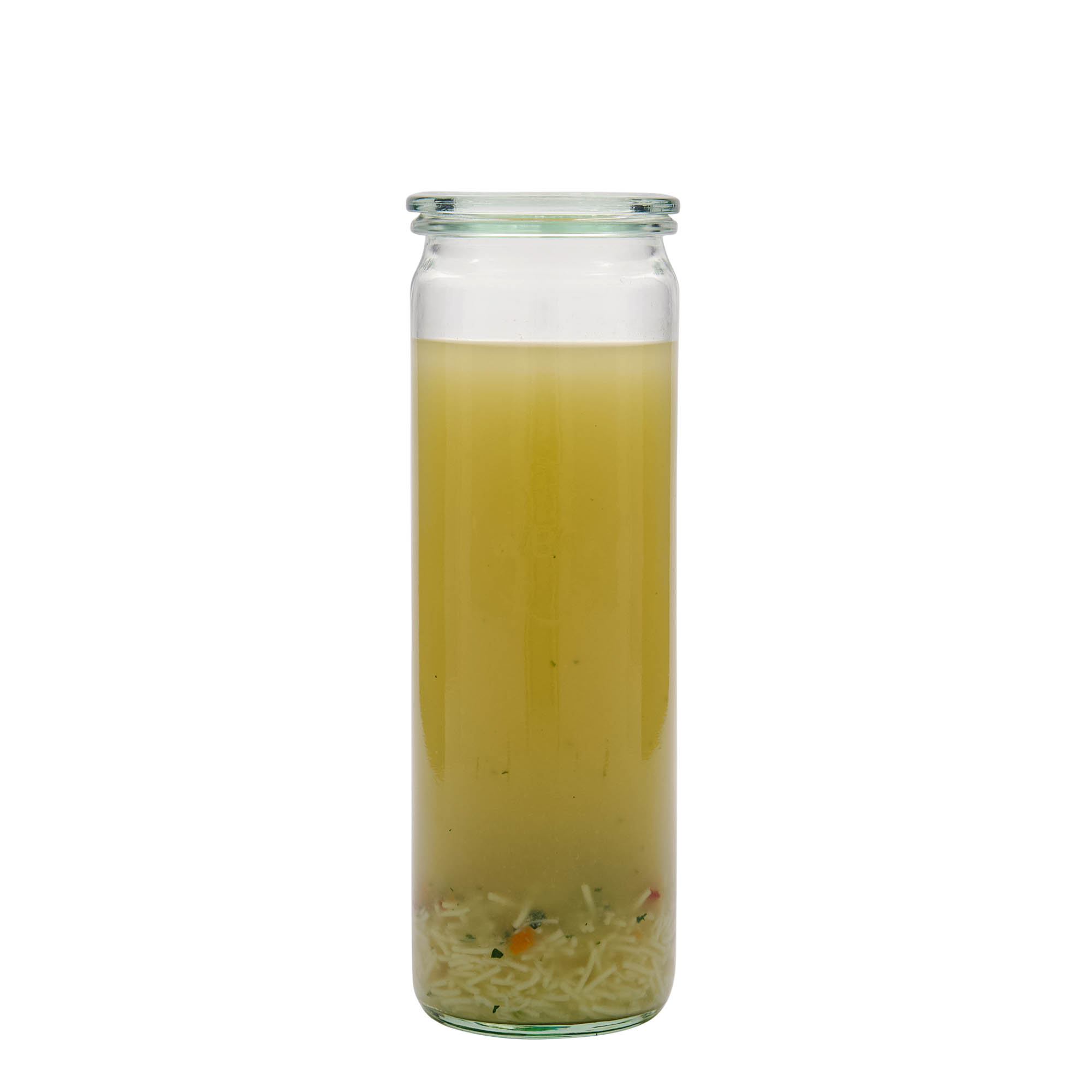 600 ml WECK-sylinterilasi, suuaukko: pyöreä reuna
