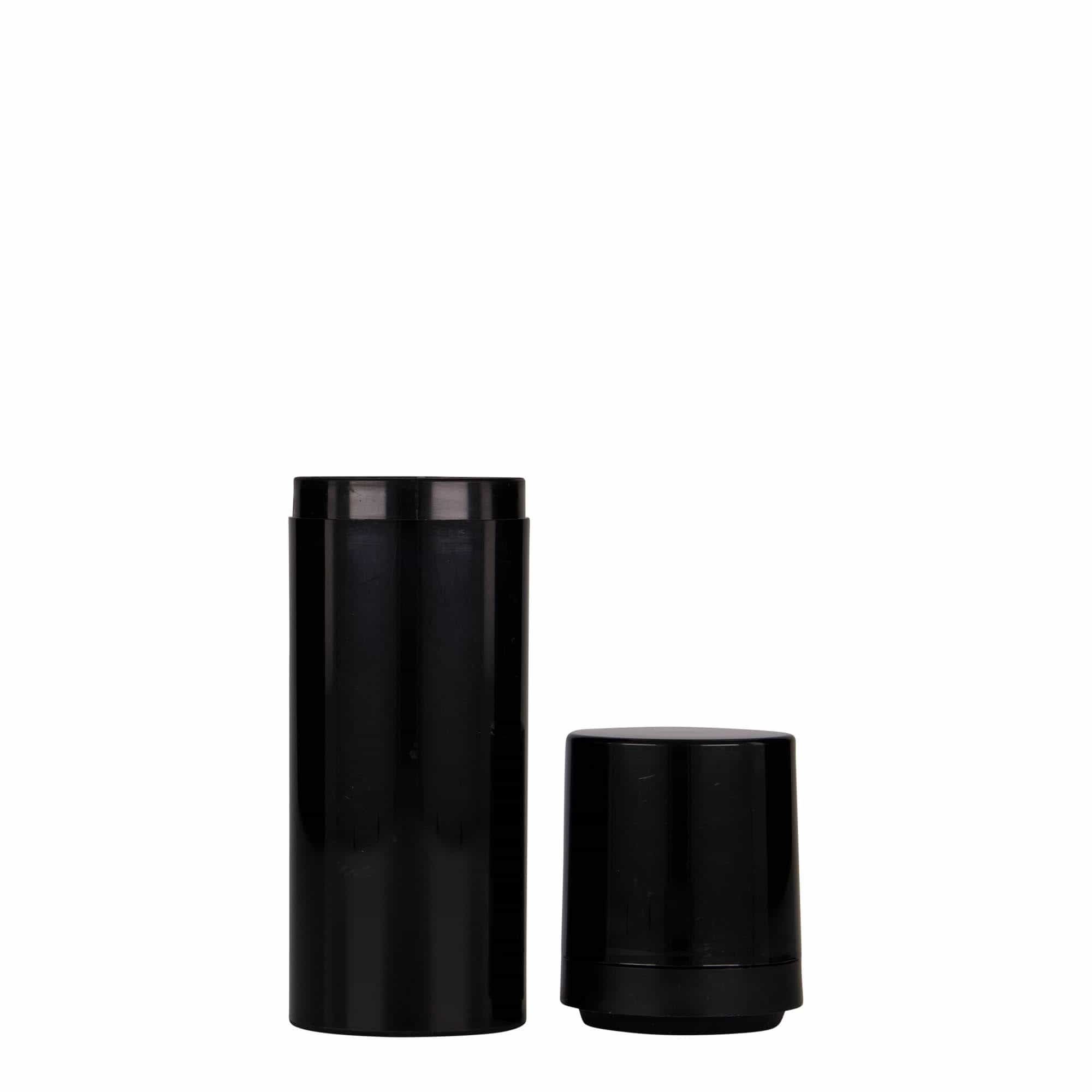 50 ml Airless Dispenser 'Mezzo', PP-muovi, musta