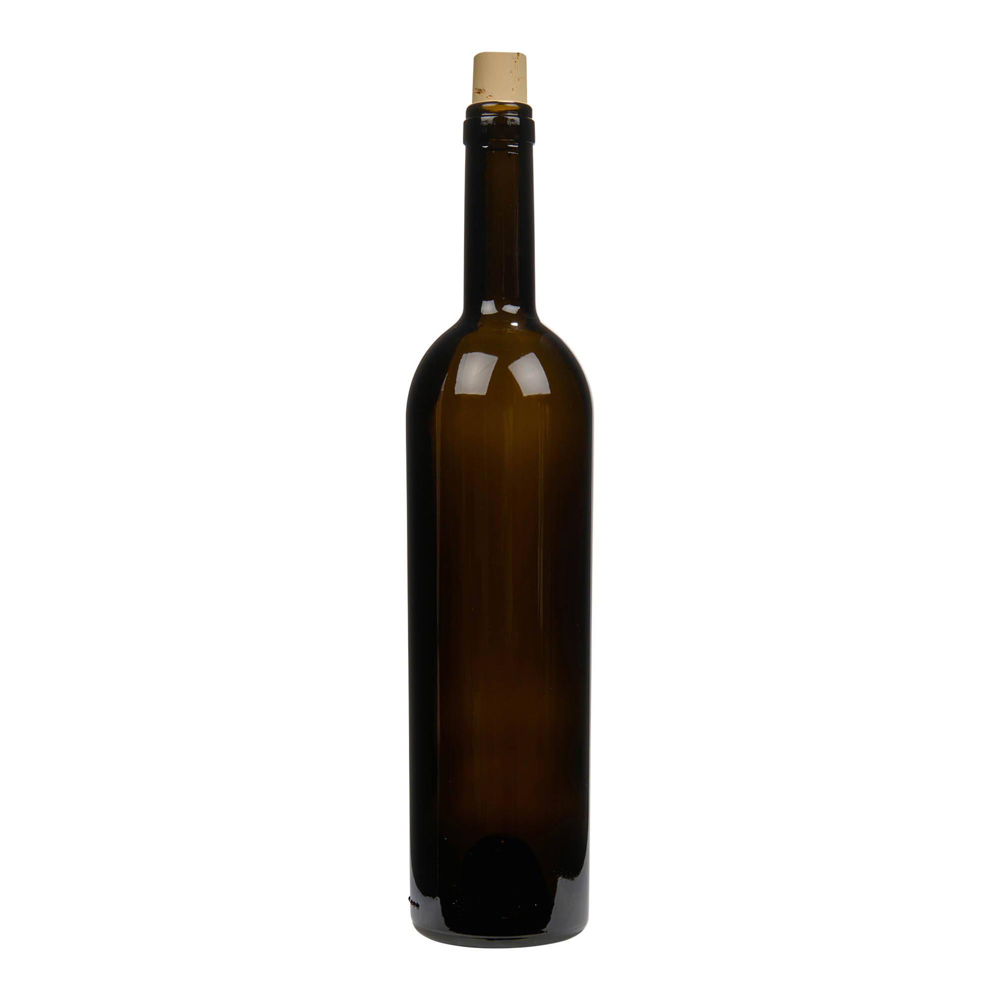 750 ml viinipullo 'Liberty', antiikkivihreä, suuaukko: korkki