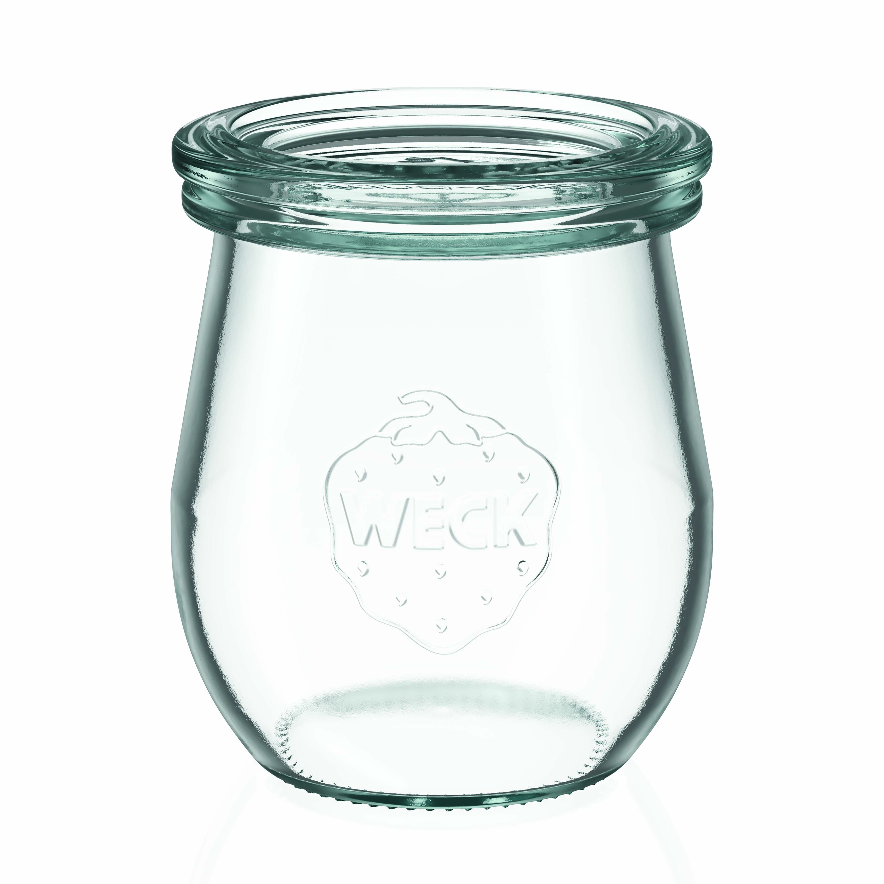 220 ml WECK-tulppalasi, suuaukko: pyöreä reuna