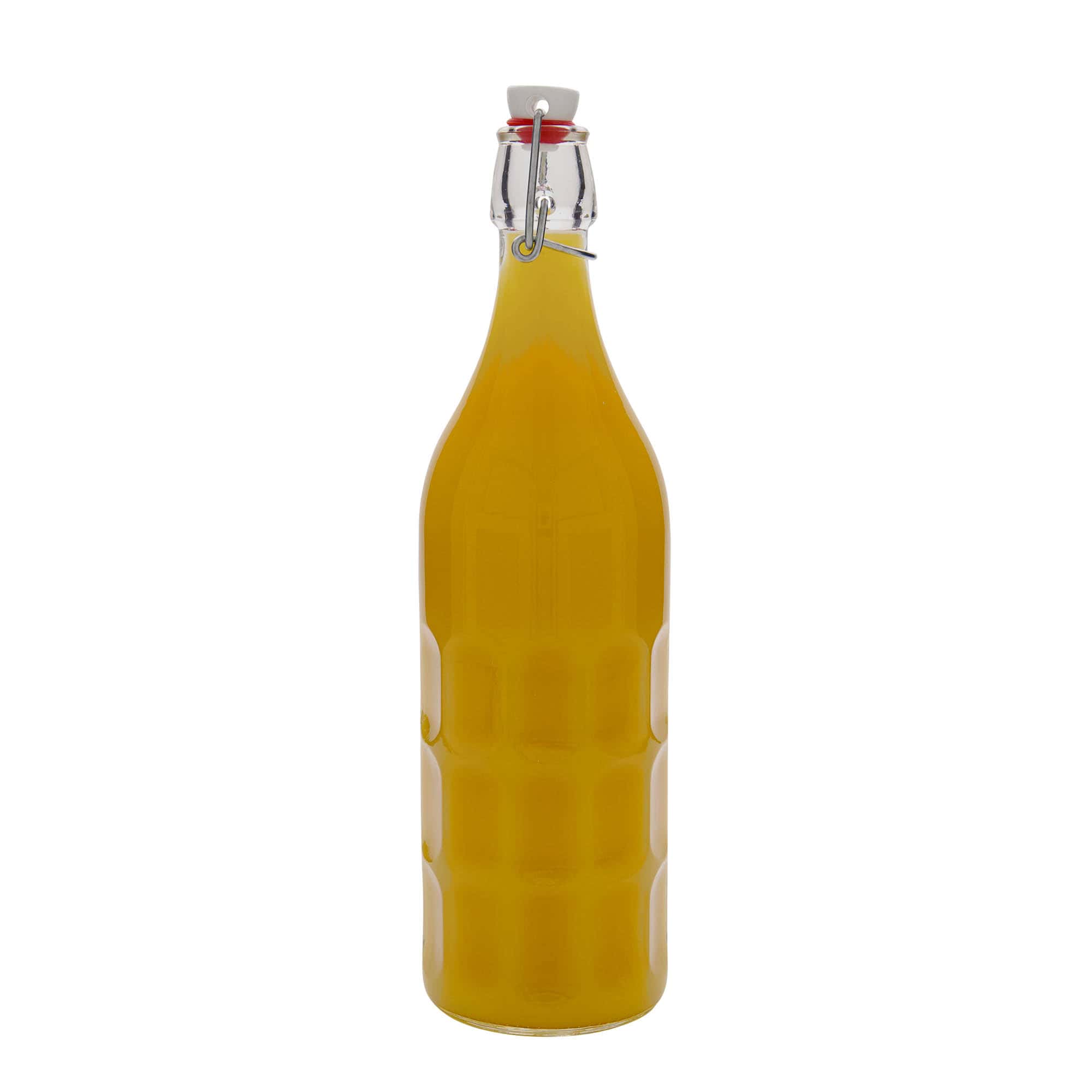 1 000 ml lasipullo Moresca, suuaukko: saranakorkki 1 000 ml lasipullo Moresca, suuaukko: saranakorkki