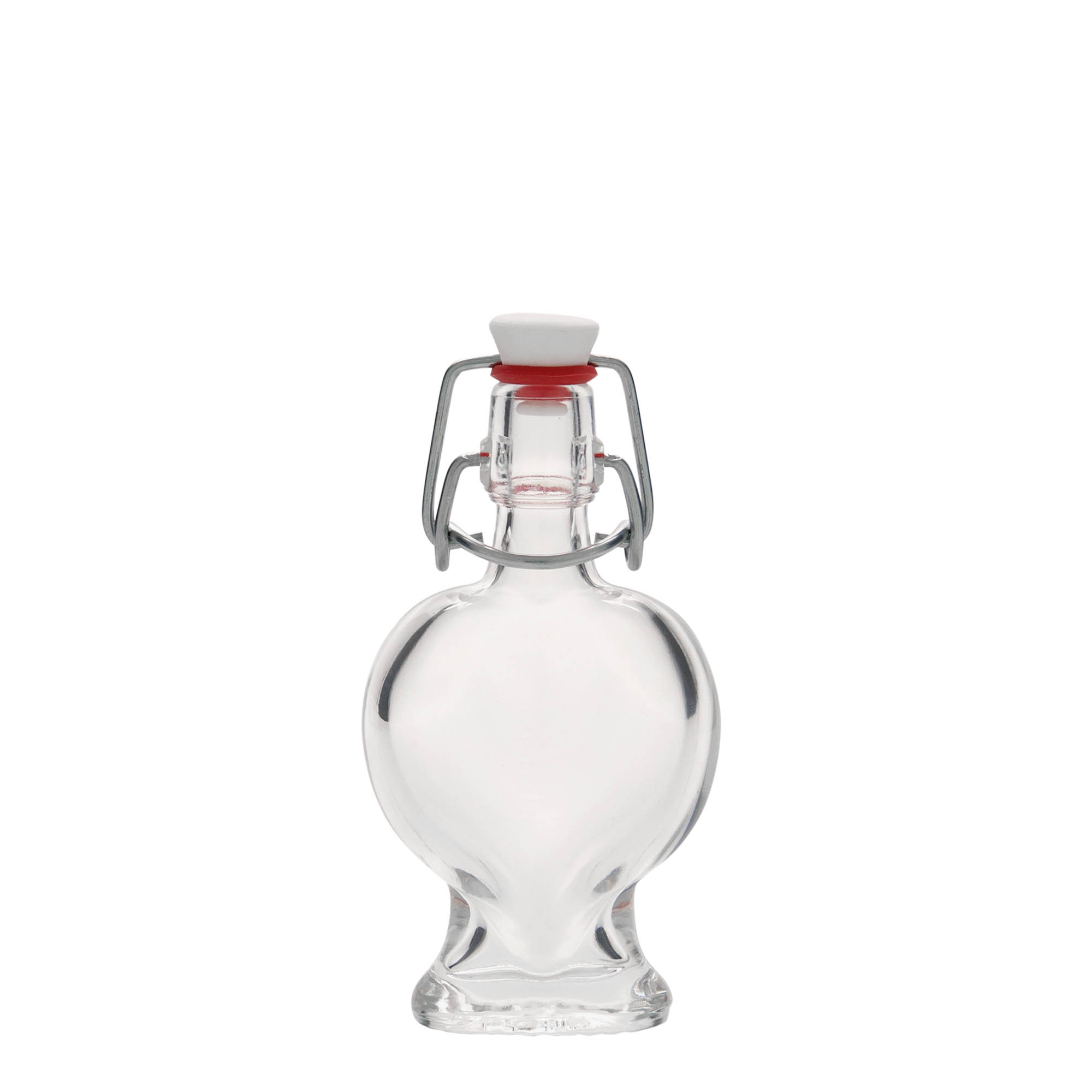 40 ml lasipullo 'Sydän', suuaukko: peltisuljin