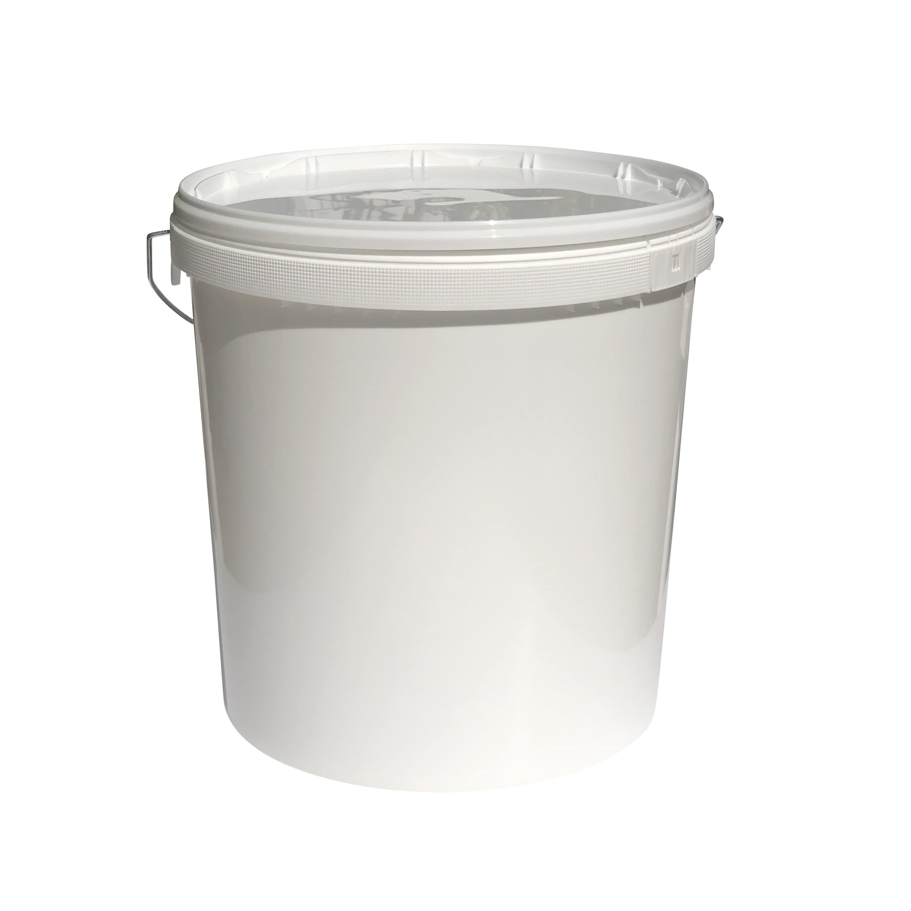 Kansi 5-6 l ämpärille, PP-muovi, valk.