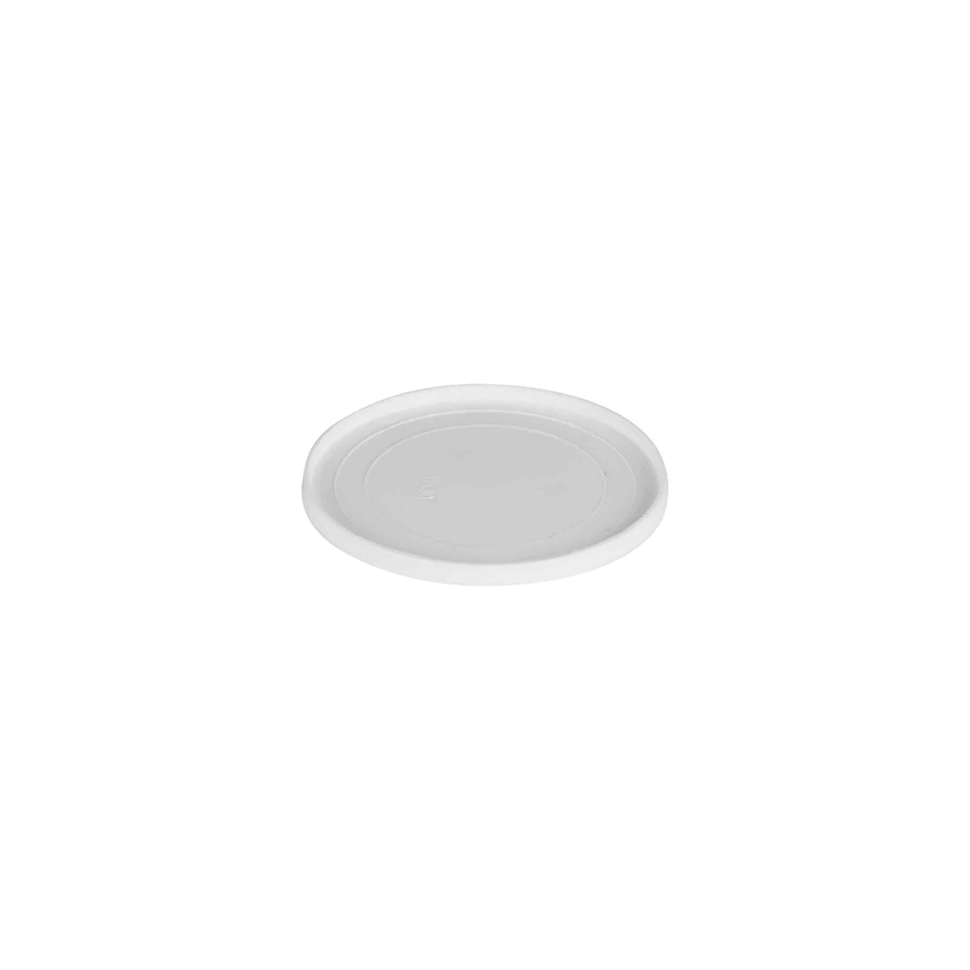 Suojalevy 15 ml ’Bianca’ -pullolle, PP-muovia, valkoinen