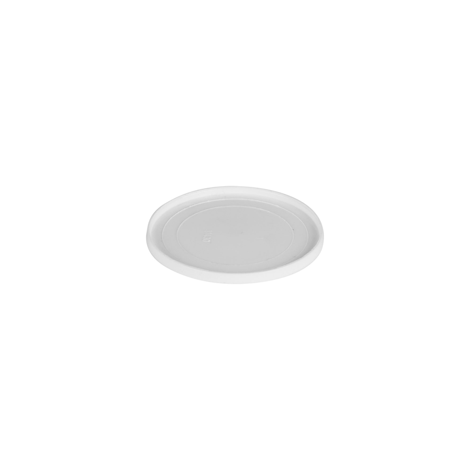 Suojalevy 15 ml ’Bianca’ -pullolle, PP-muovia, valkoinen