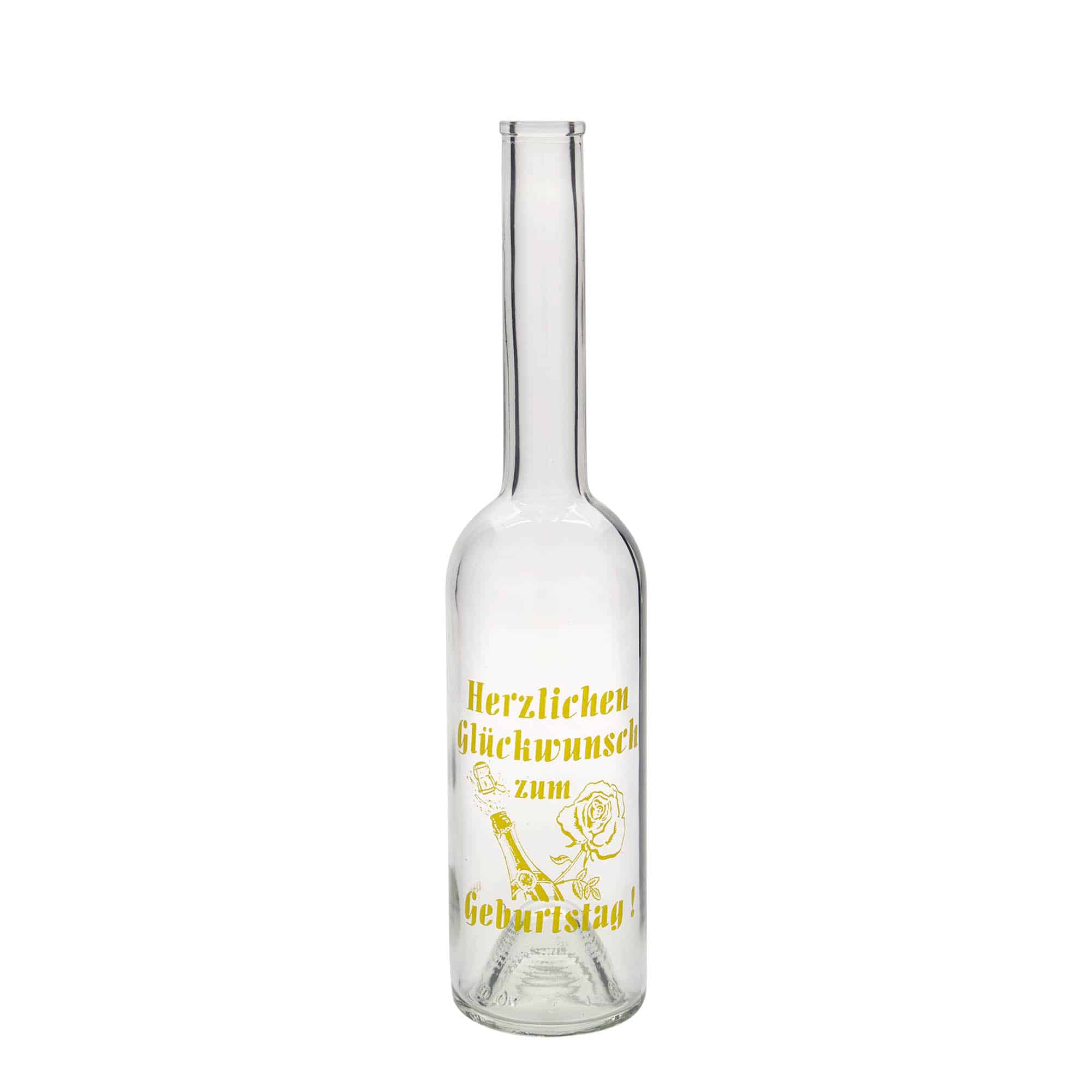 500 ml lasipullo 'Ooppera', kuvio: Apple, suu: korkki 500 ml lasipullo 'Ooppera', kuvio: Apple, suu: korkki