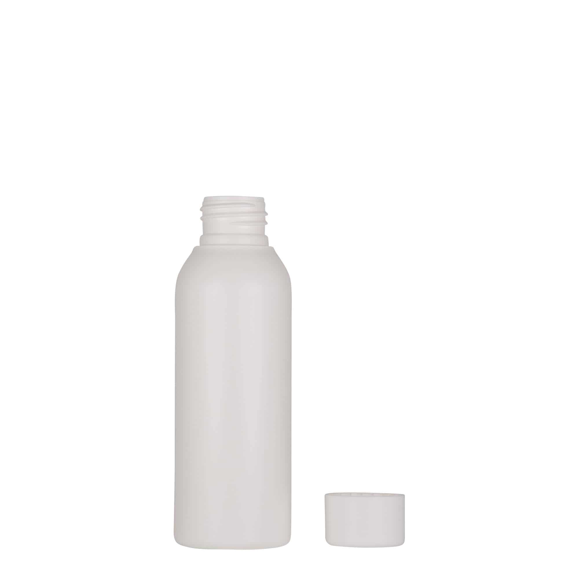 100 ml muovipullo 'Tuffy', HDPE, valk., suu: 24/410