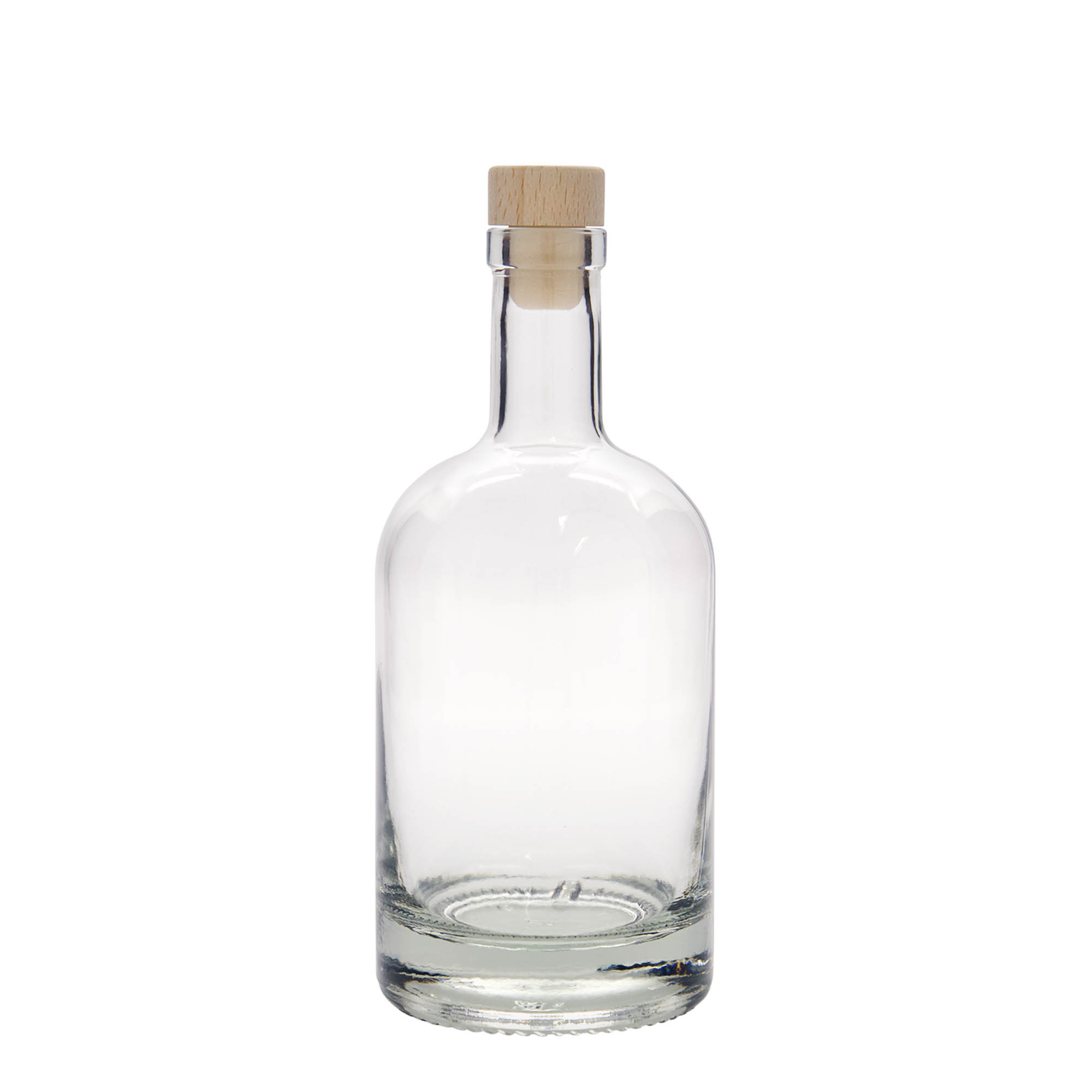 500 ml lasipullo 'First Class', suuaukko: korkki