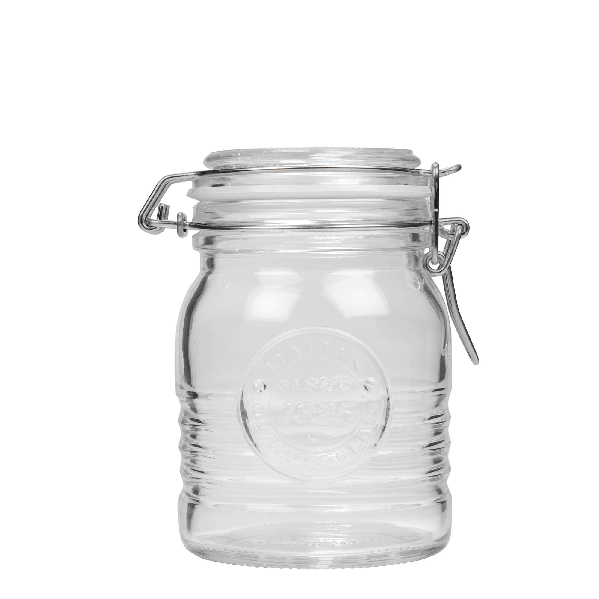 500 ml langallinen lasipurkki 'Officina 1825', suuaukko: langallinen suljin 500 ml langallinen lasipurkki 'Officina 1825', suuaukko: langallinen suljin