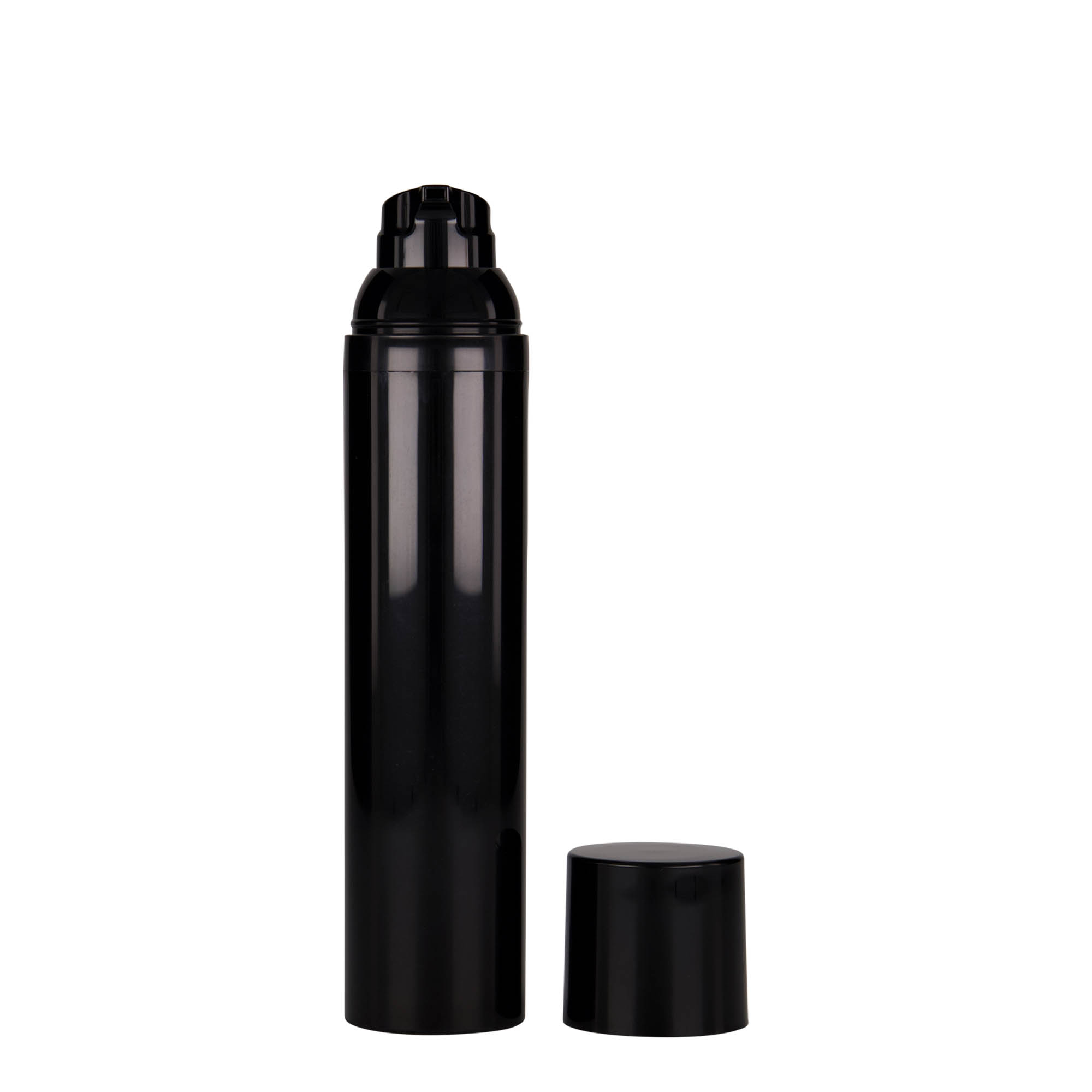 100 ml Airless-annostelija 'Mezzo', PP-muovi, musta