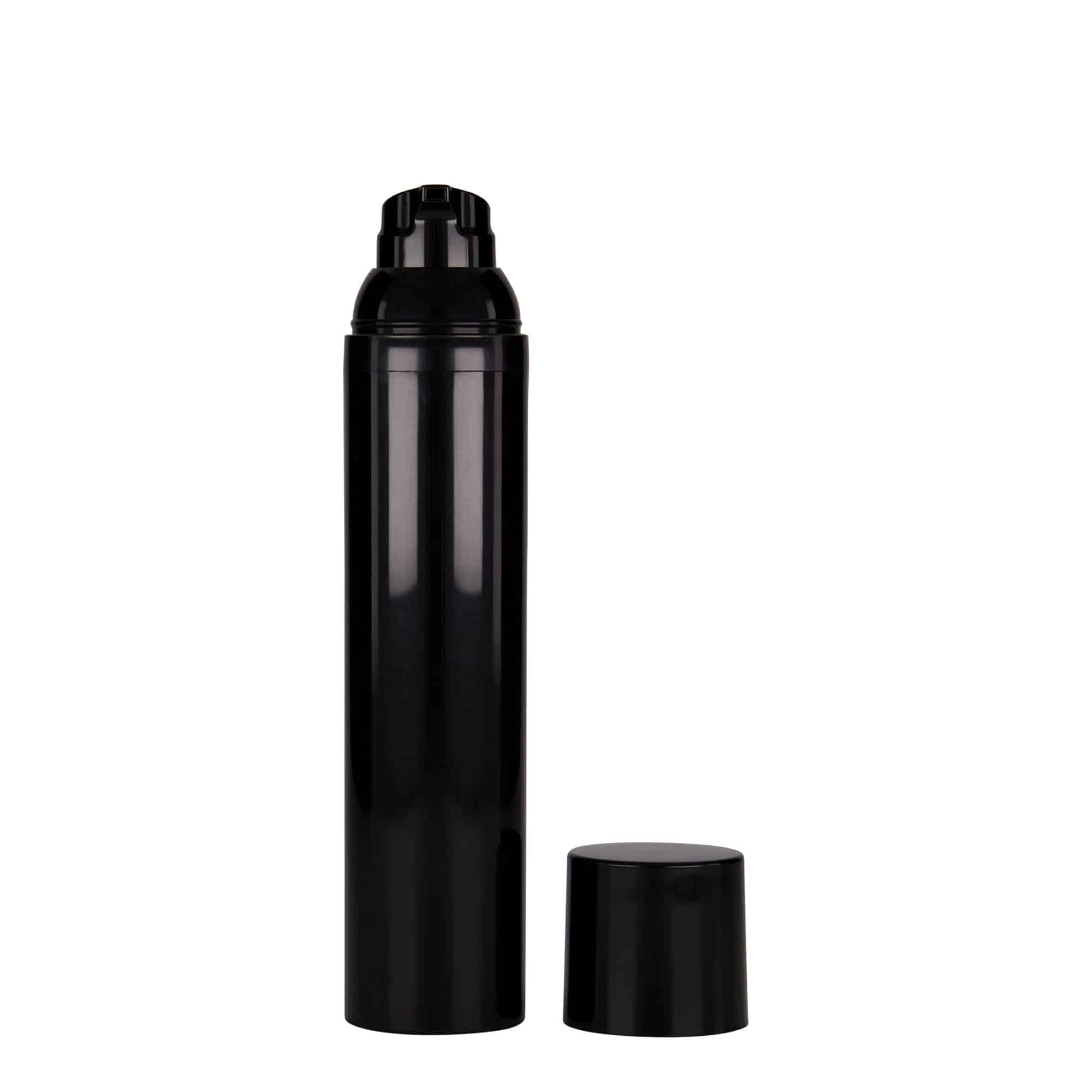 100 ml Airless-annostelija 'Mezzo', PP-muovi, musta