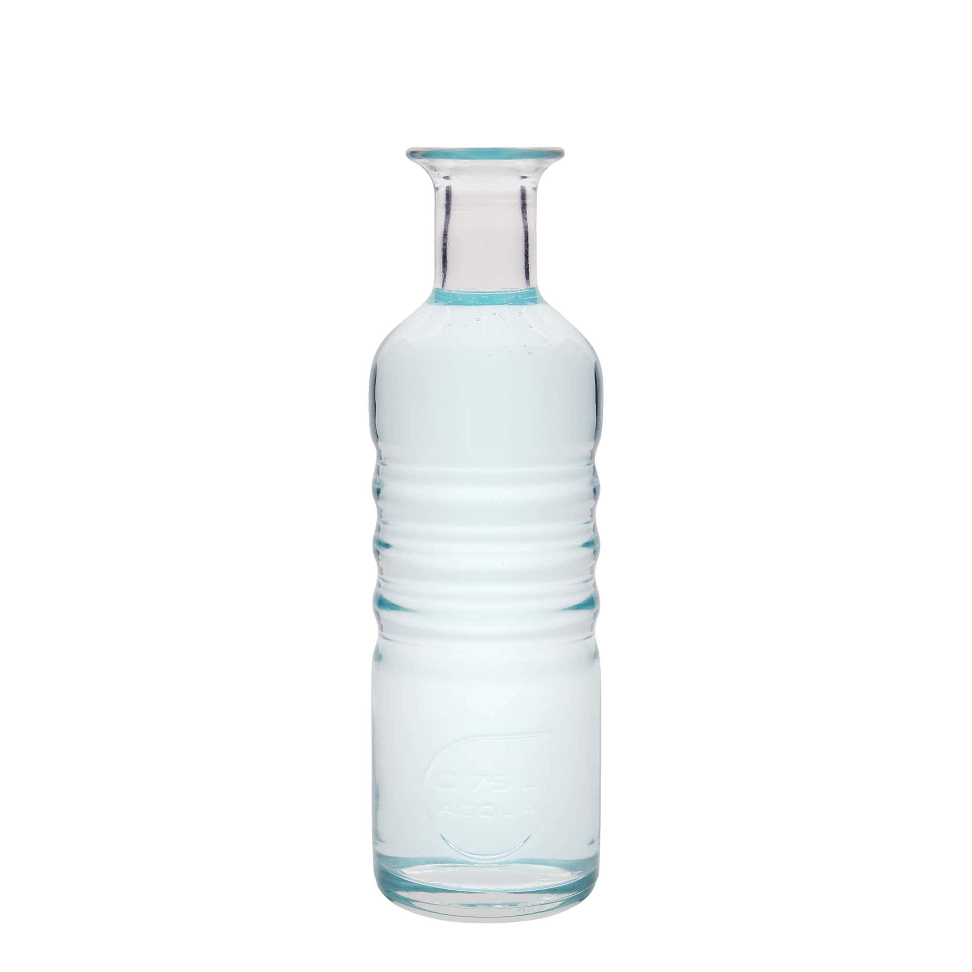 750 ml lasipullo 'Optima Acqua', suuaukko: korkki