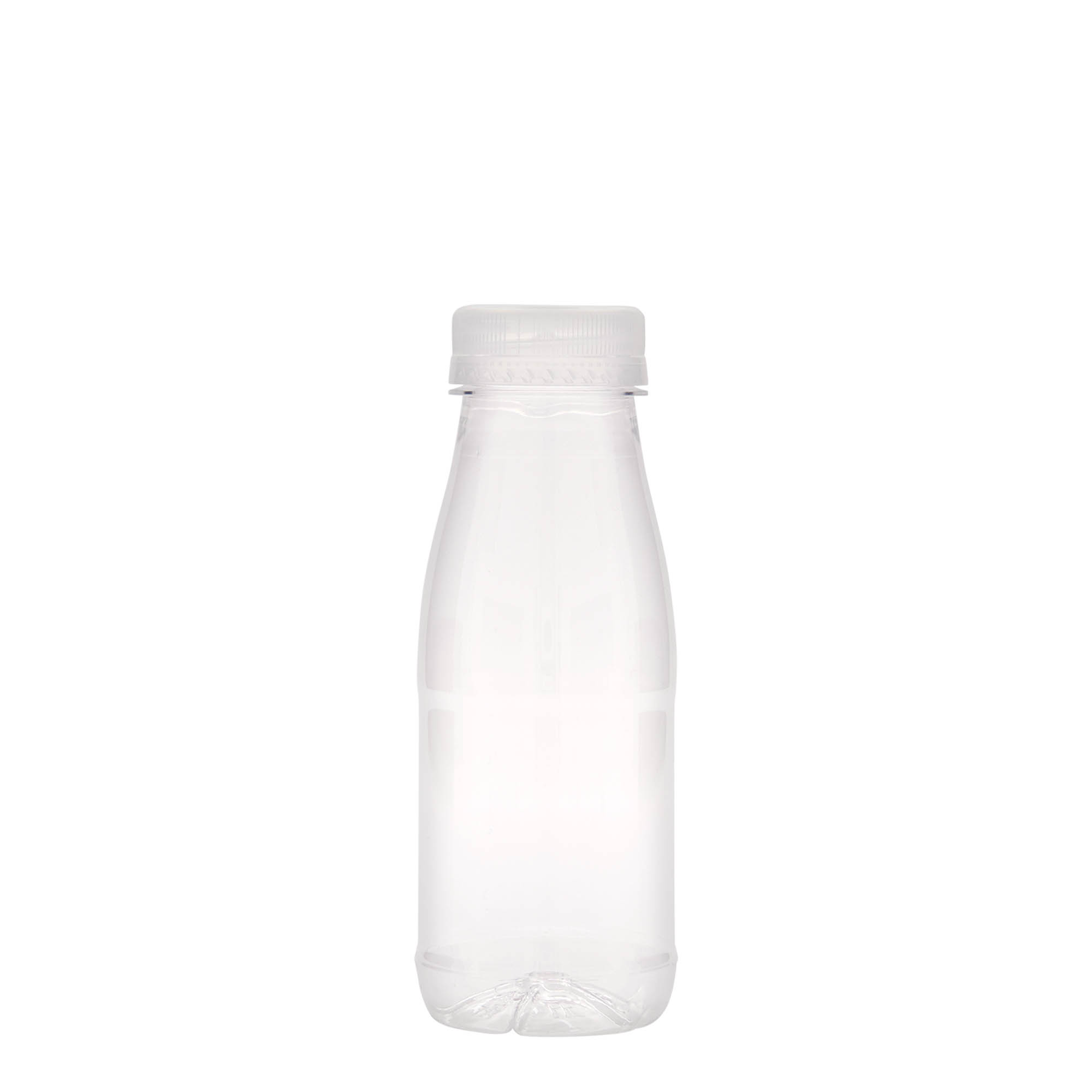 250 ml PET-pullo 'Maito ja mehu', muovia, suuaukko: 38 mm