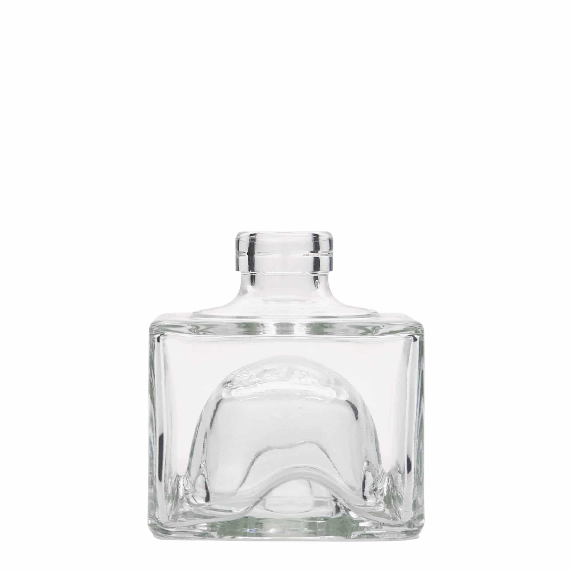 200 ml lasipullo 'Cocolores', neliö, suu: korkki 200 ml lasipullo 'Cocolores', neliö, suu: korkki