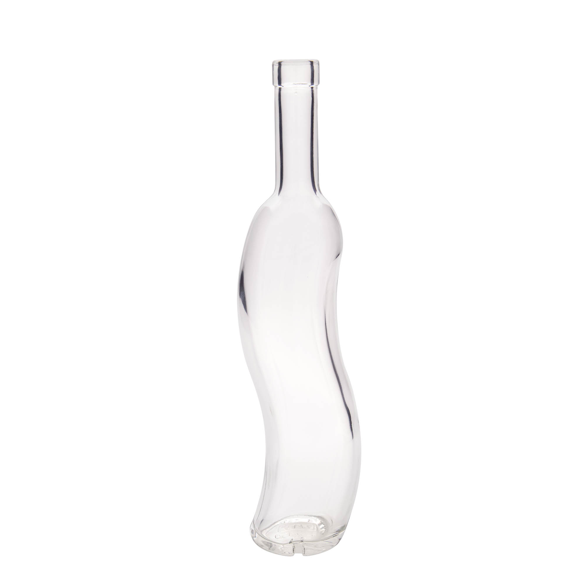 500 ml lasipullo ”La-Ola”, puolipyöreä, suuaukko: korkki