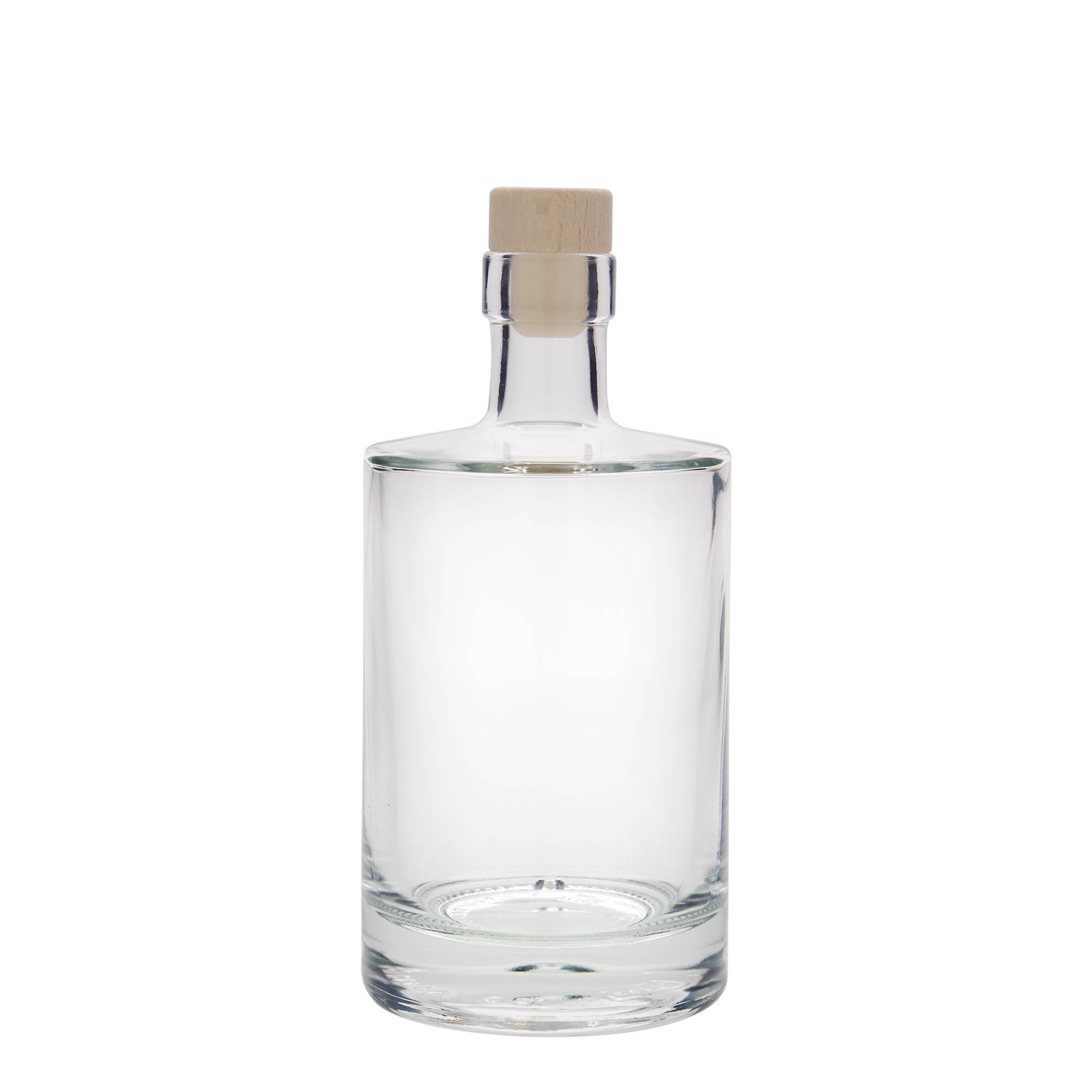 500 ml lasipullo 'Aventura', suuaukon materiaali: korkki