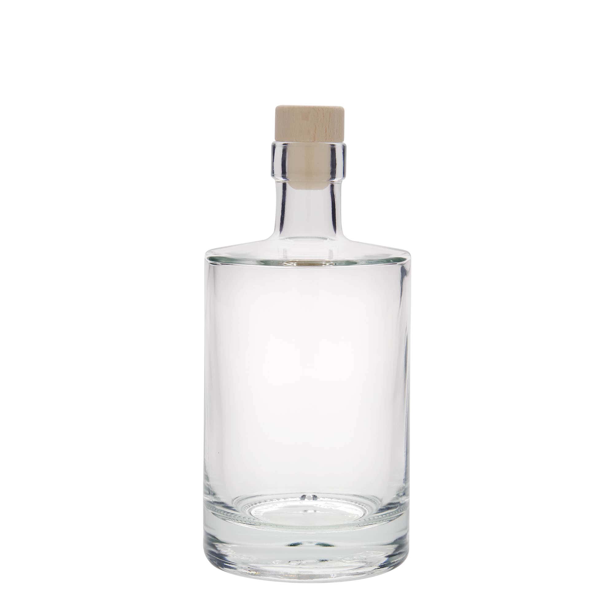 500 ml lasipullo 'Aventura', suuaukon materiaali: korkki
