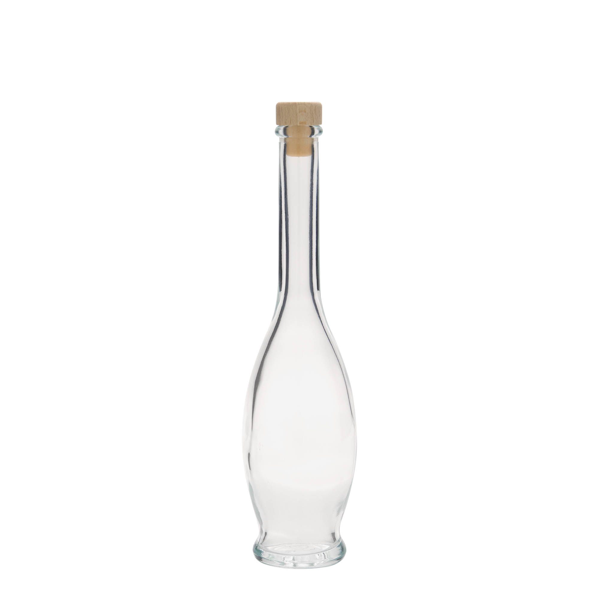100 ml lasipullo 'Gina', suuaukko: korkki