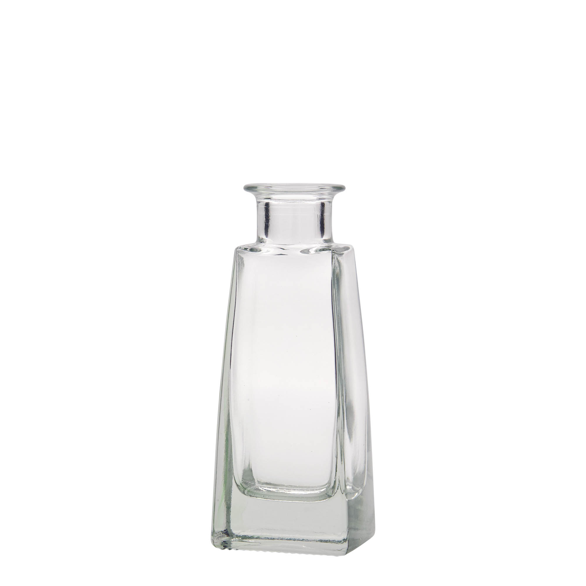 100 ml lasipullo 'Timmy', suorakaiteen muotoinen, suuaukko: korkki 100 ml lasipullo 'Timmy', suorakaiteen muotoinen, suuaukko: korkki