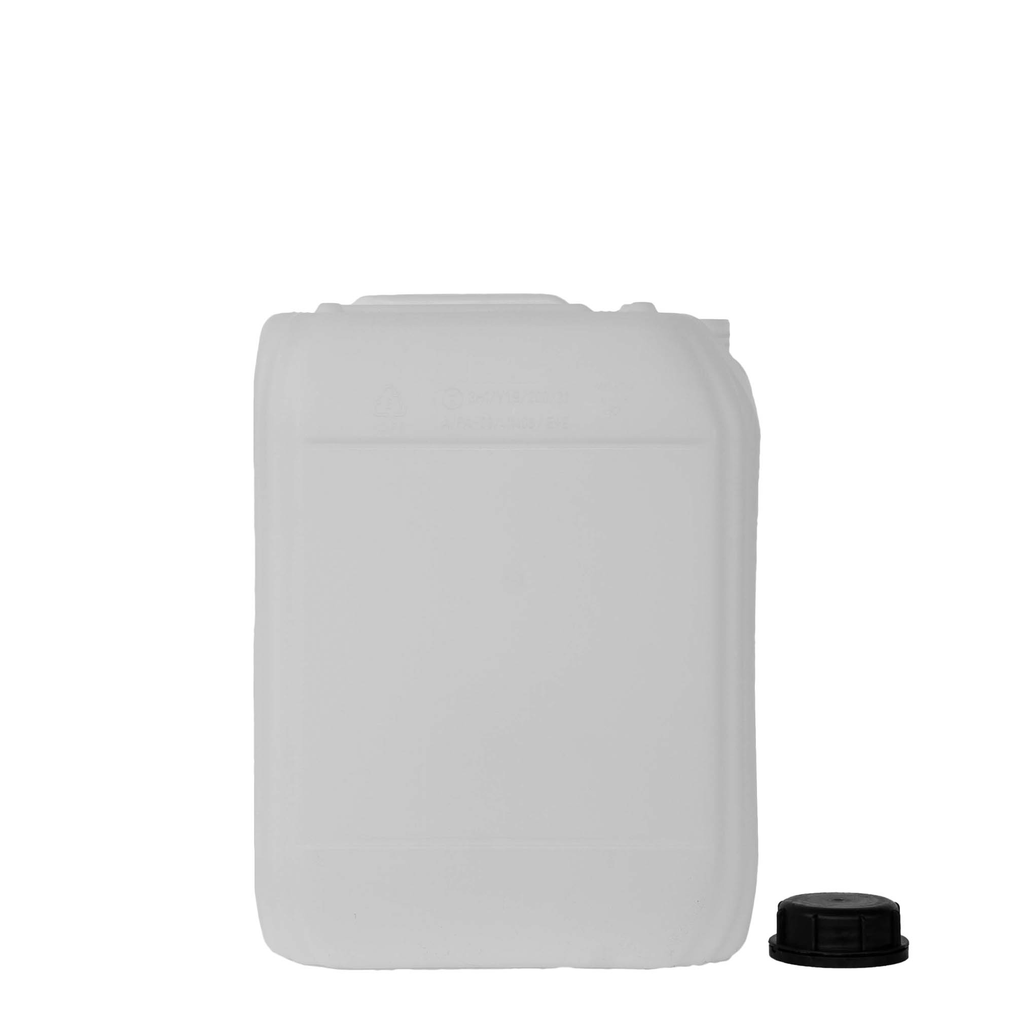 20 l kanisteri, suorakulmainen, HDPE-muovia, luonnonväri, suuaukon halkaisija: ND 60 20 l kanisteri, suorakulmainen, HDPE-muovia, luonnonväri, suuaukon halkaisija: ND 60