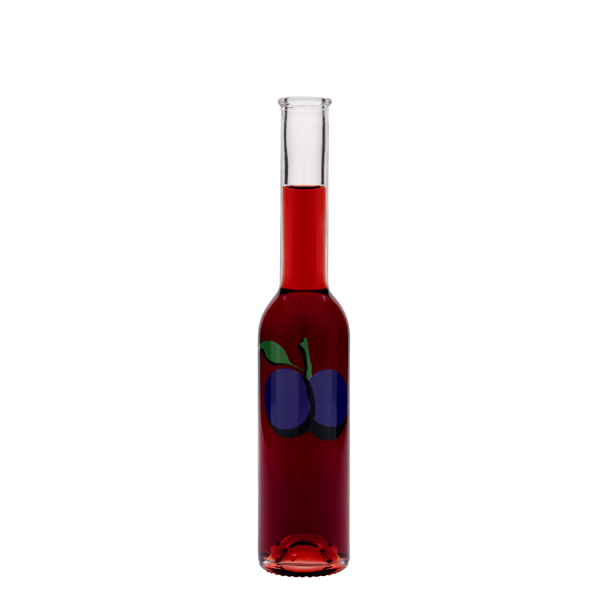 200 ml lasipullo 'Opera', kuvio: luumu, suuaukko: korkki 200 ml lasipullo 'Opera', kuvio: luumu, suuaukko: korkki
