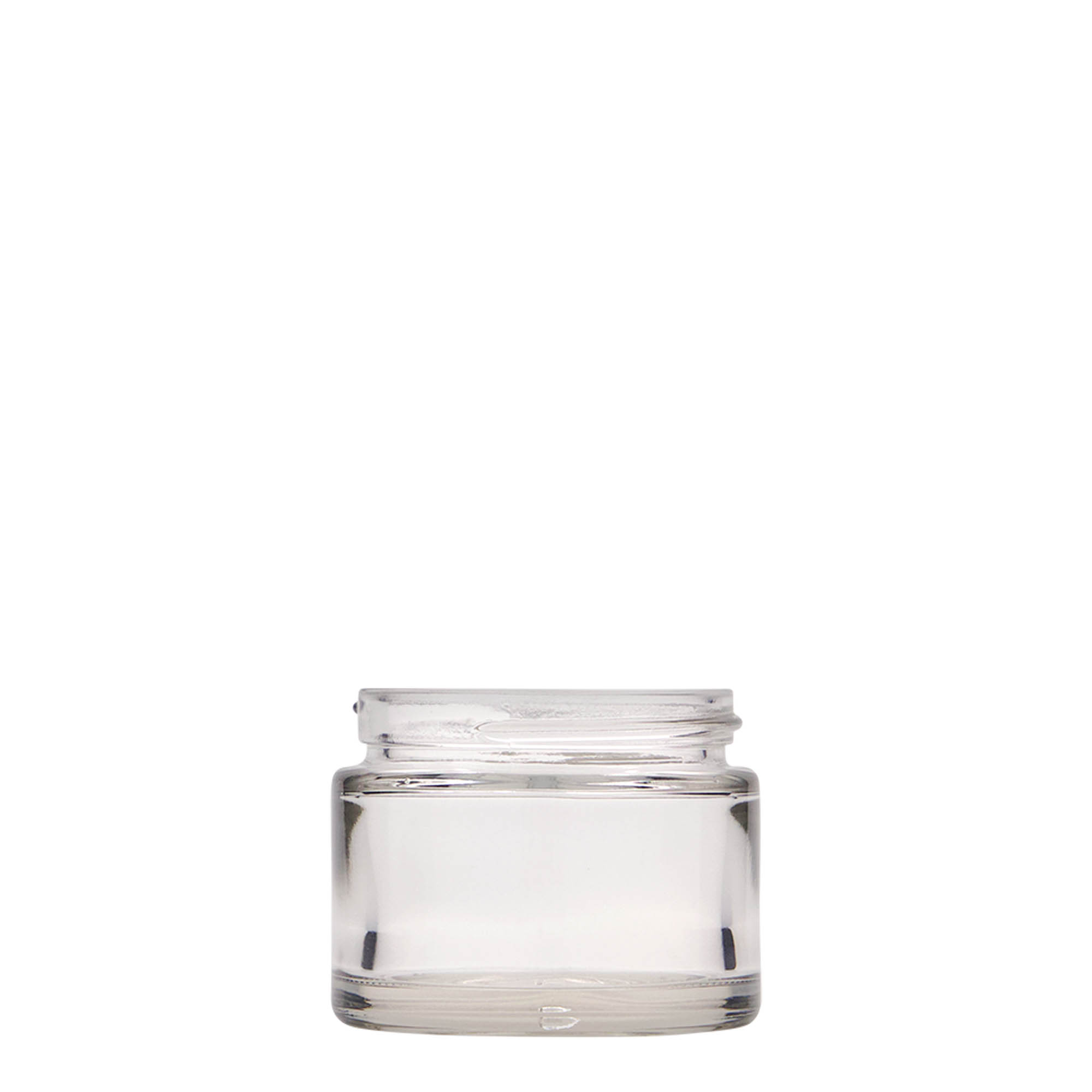 50 ml purkki 'Beauty', lasia, suuaukko: ruuvikorkki