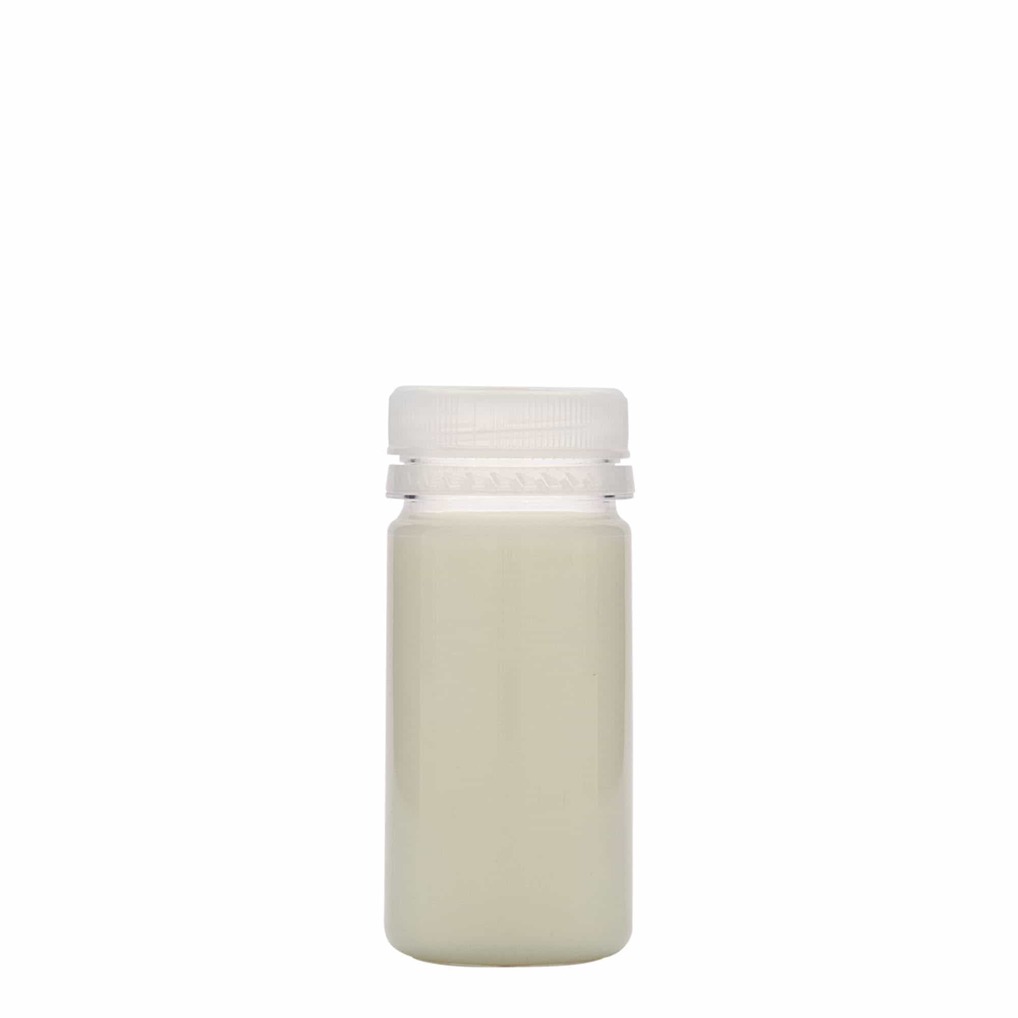 100 ml PET-pullo 'Everytime', muovia, suuaukko: 38 mm