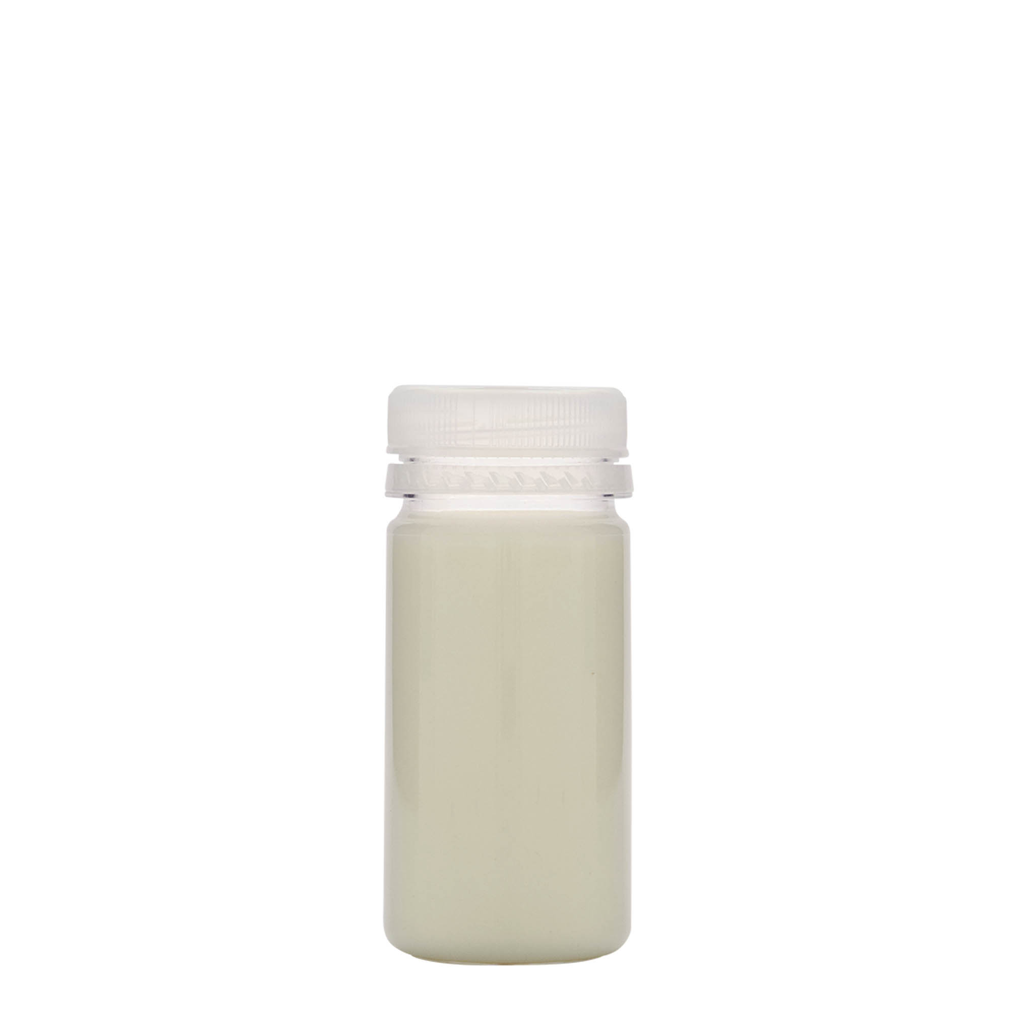 100 ml PET-pullo 'Everytime', muovia, suuaukko: 38 mm 100 ml PET-pullo 'Everytime', muovia, suuaukko: 38 mm