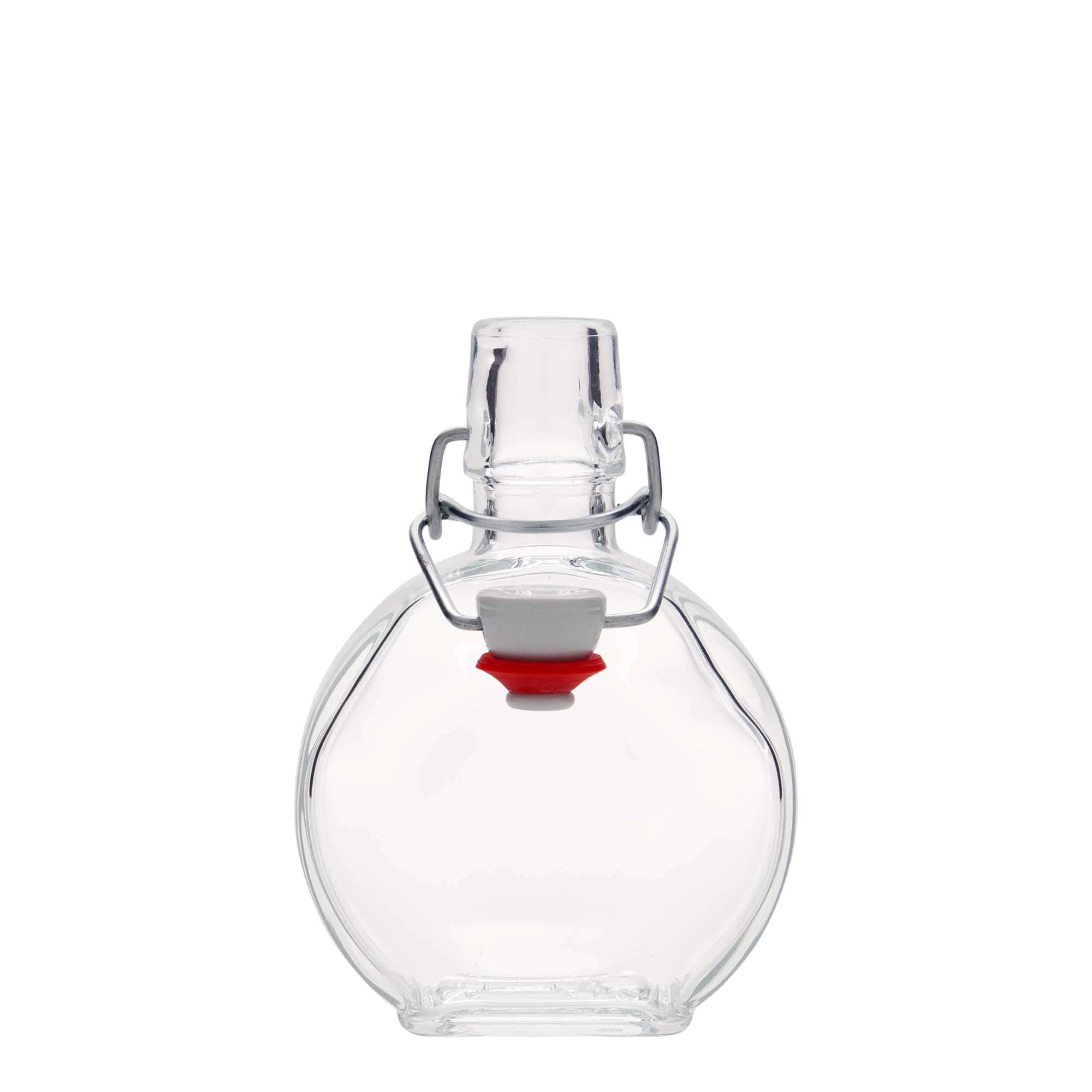 200 ml lasipullo 'Sensatione', suorakulmainen, suuaukko: lukittava kansi