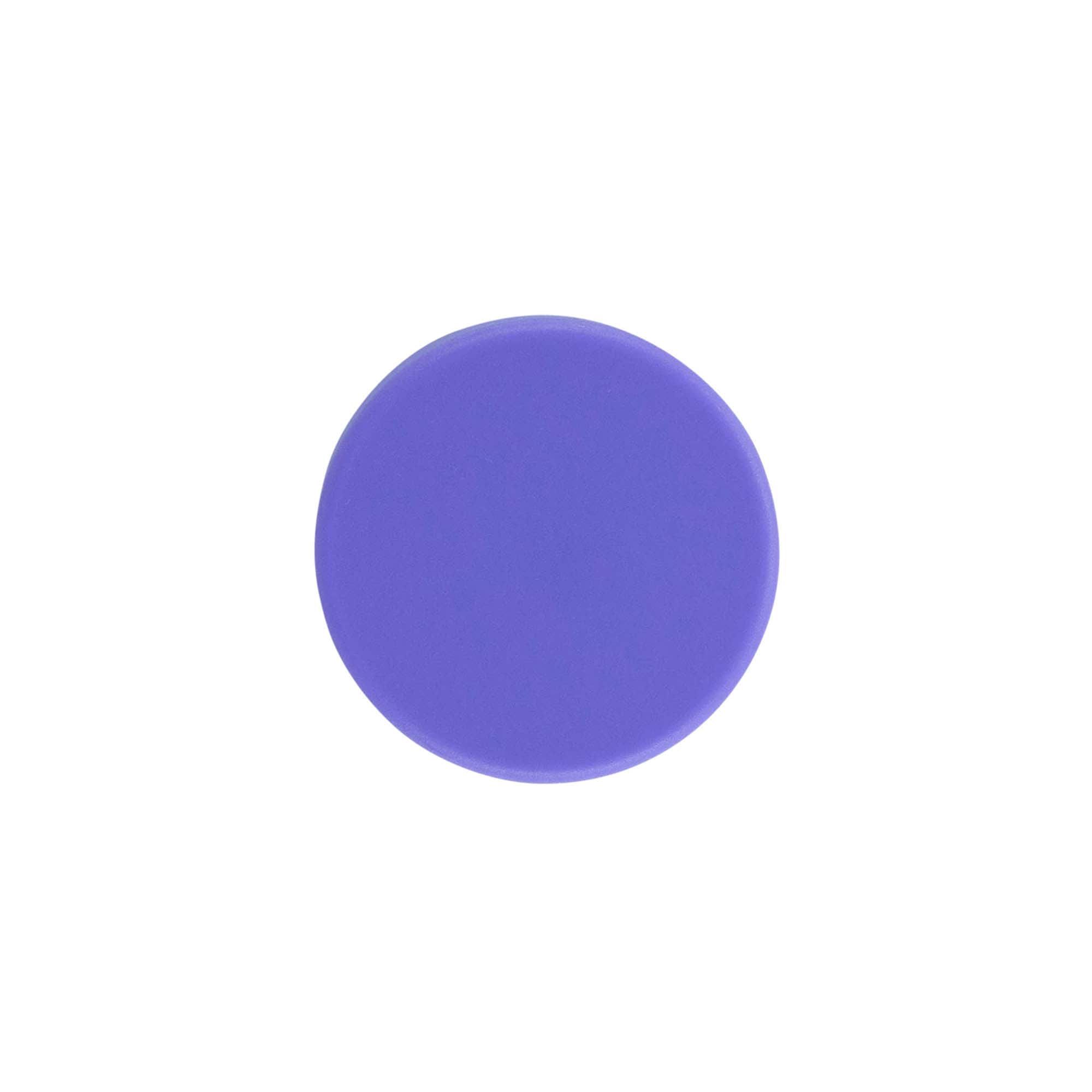 Ruuvikorkki, ABS-muovia, violetti, suulle: GPI 33/400