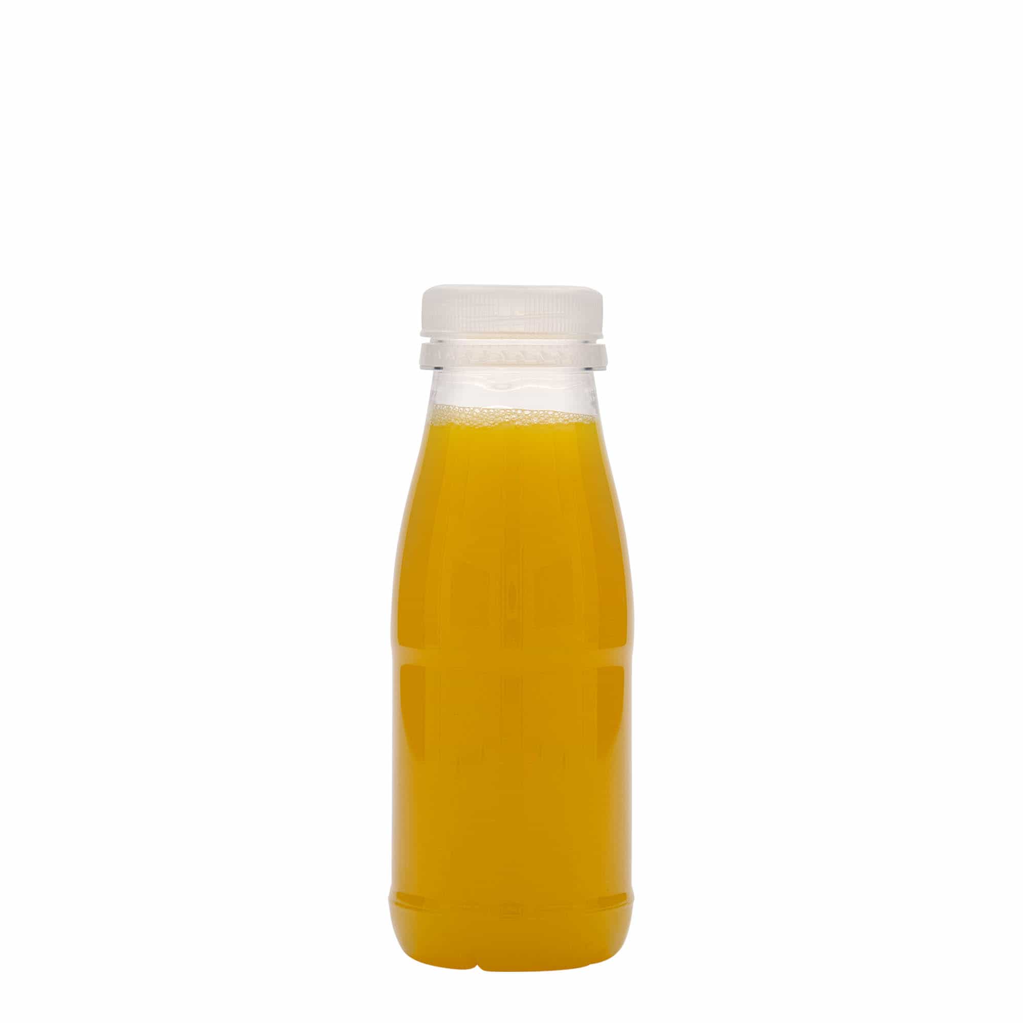 250 ml PET-pullo 'Milk and Juice', muovi, suu: 38 mm