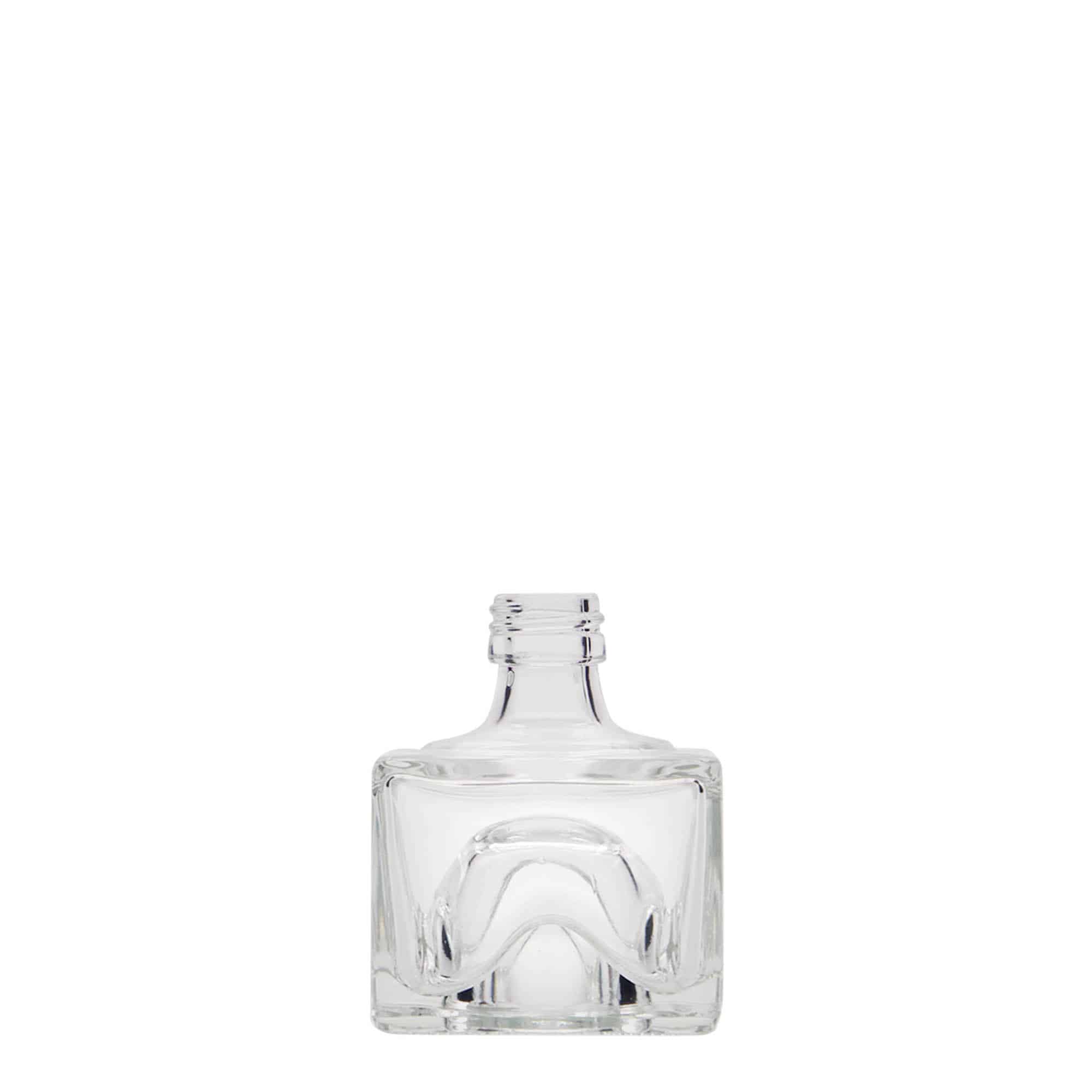 40 ml lasipullo 'Cocolores', neliö, suu: PP 18 40 ml lasipullo 'Cocolores', neliö, suu: PP 18